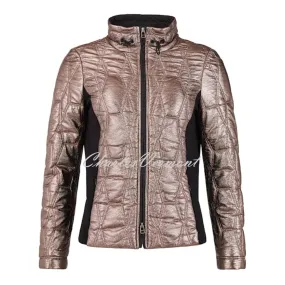 I'cona Quilted Metallic Effect Jacket - Style 67228-60204-17