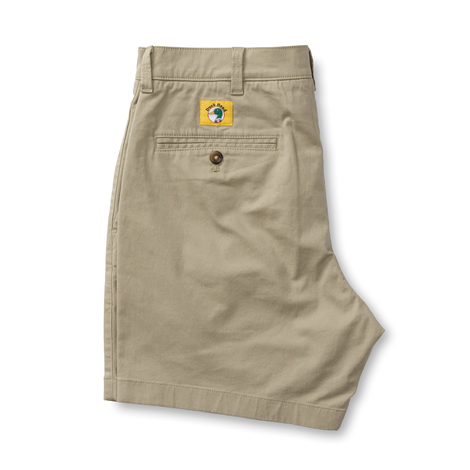 7" Gold School Chino Short - Khaki Gold Patch