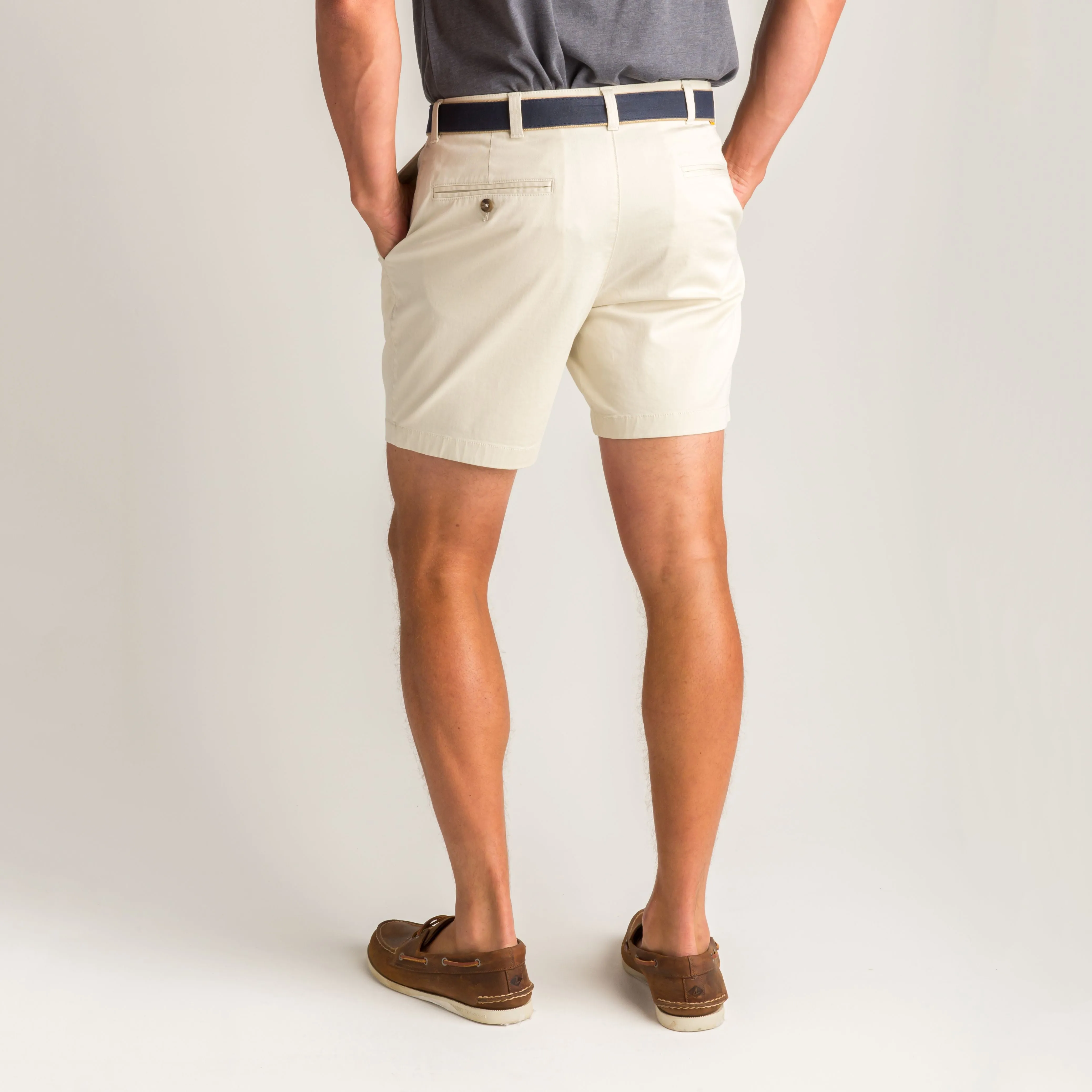 7" Gold School Chino Short - Stone