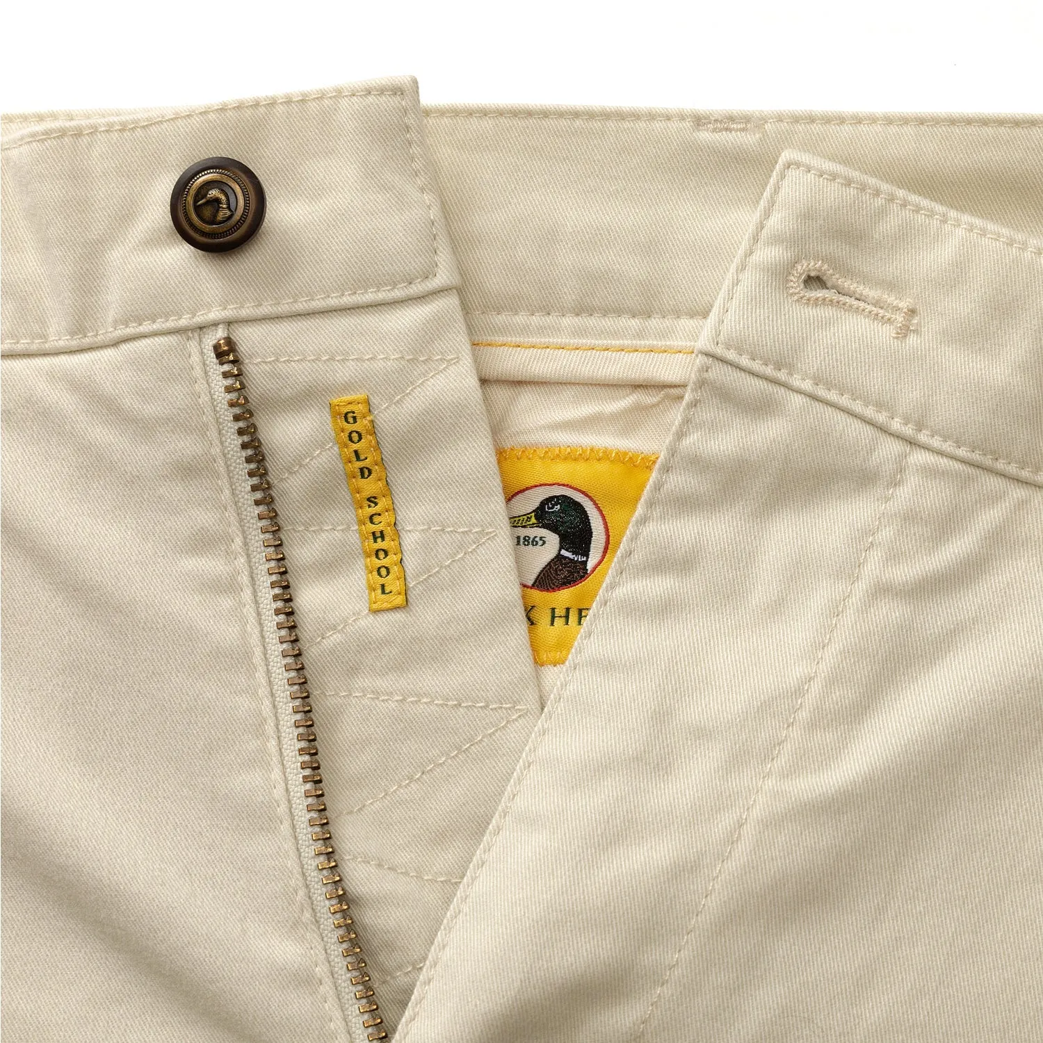 7" Gold School Chino Short - Stone