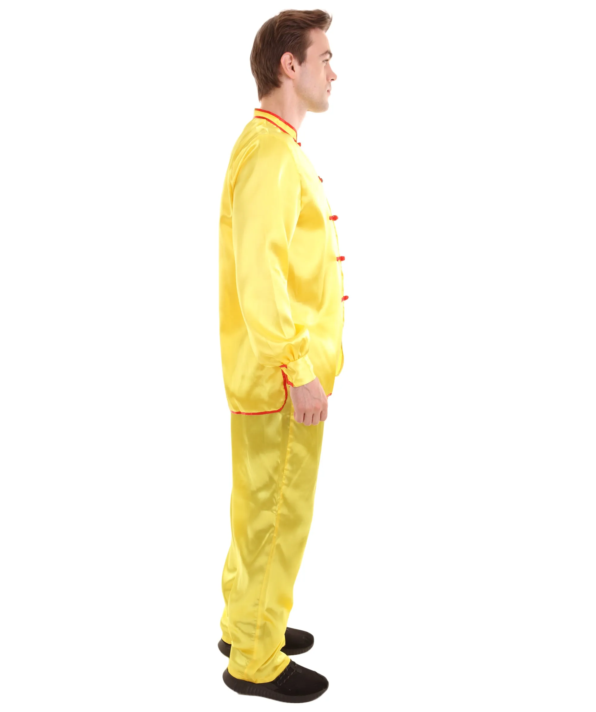 Adult Men's Chinese Traditional Kung Fu Costume | Multiple Color Options Cosplay Costume