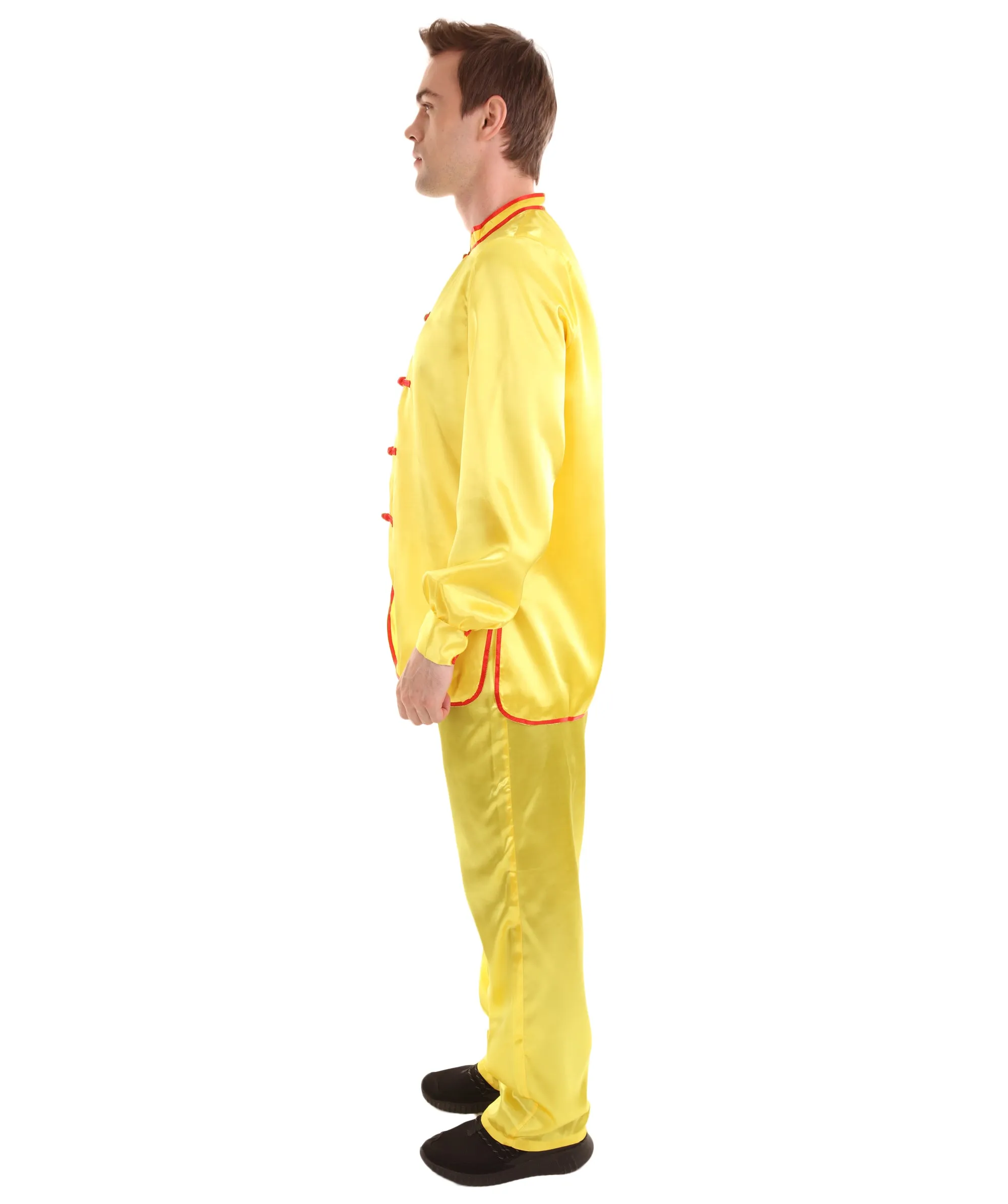 Adult Men's Chinese Traditional Kung Fu Costume | Multiple Color Options Cosplay Costume