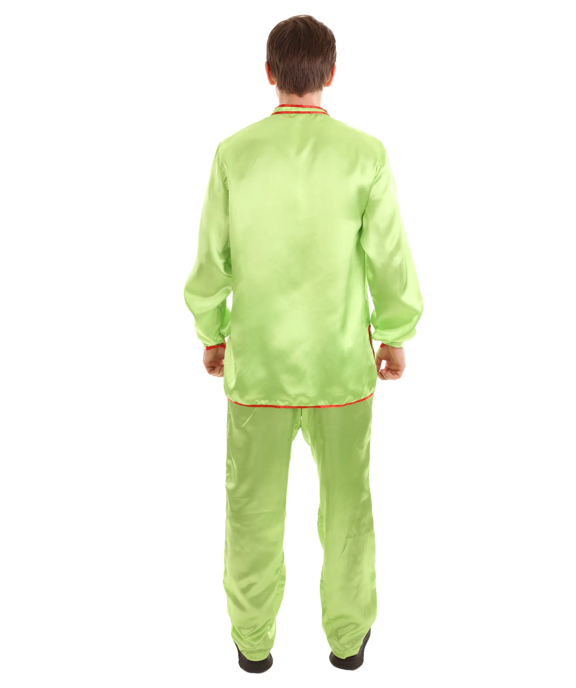 Adult Men's Chinese Traditional Kung Fu Costume | Multiple Color Options Cosplay Costume