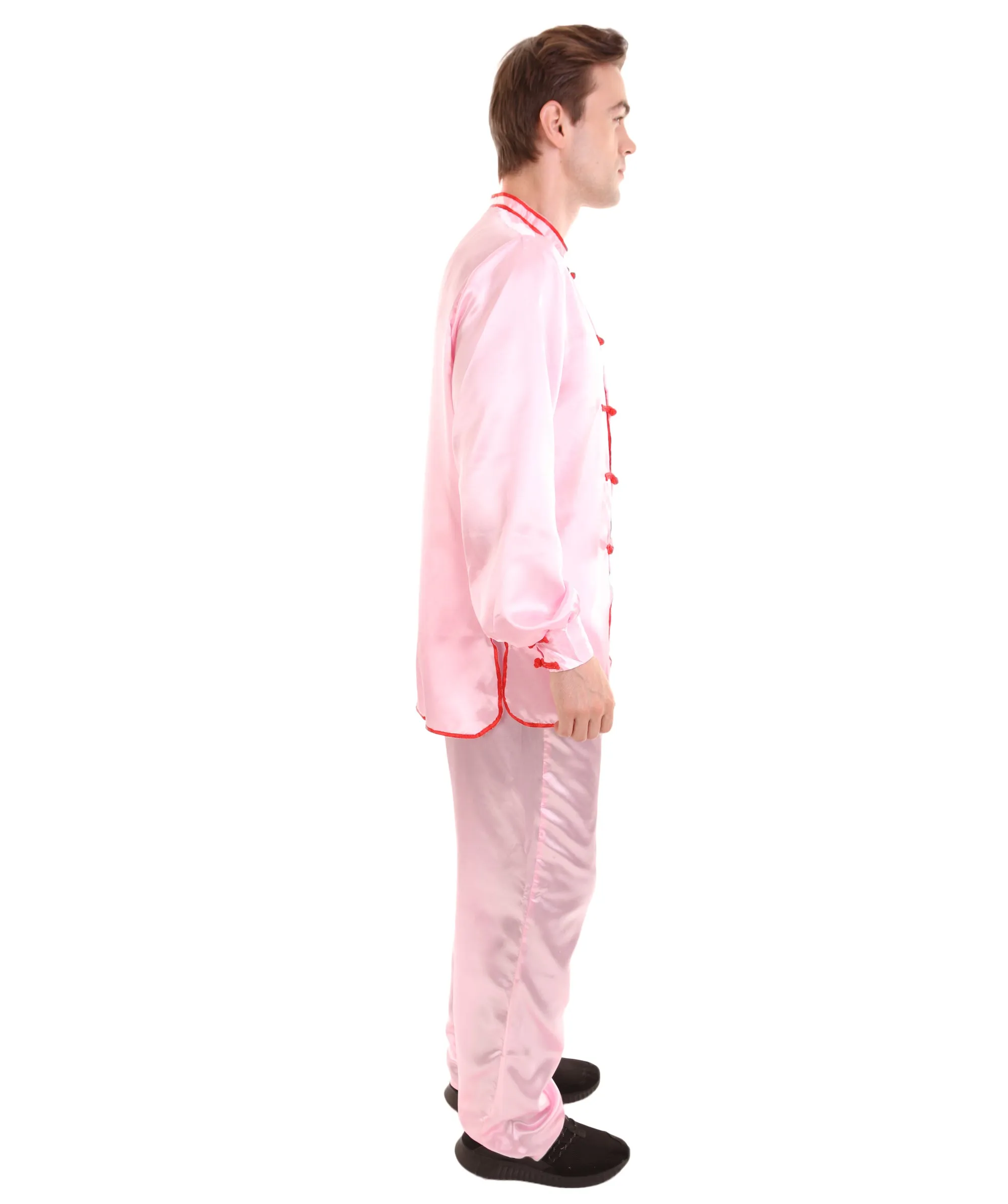 Adult Men's Chinese Traditional Kung Fu Costume | Multiple Color Options Cosplay Costume