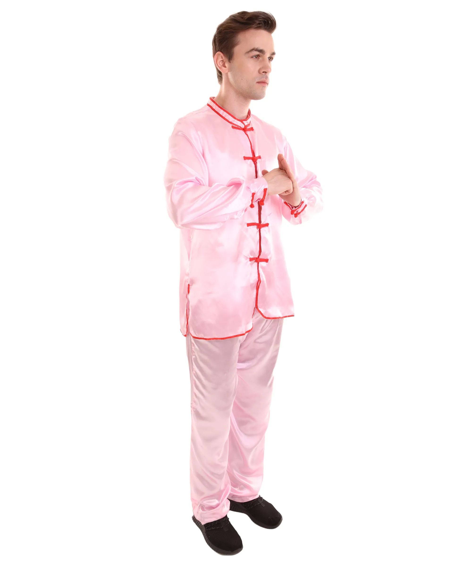 Adult Men's Chinese Traditional Kung Fu Costume | Multiple Color Options Cosplay Costume