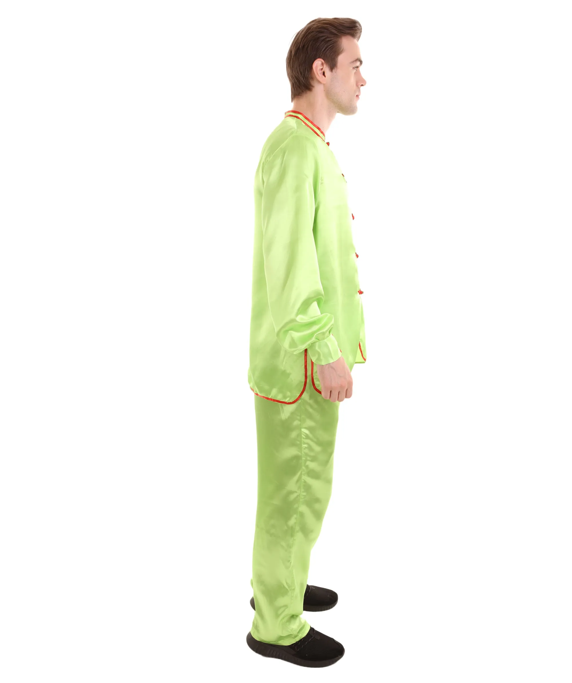 Adult Men's Chinese Traditional Kung Fu Costume | Multiple Color Options Cosplay Costume