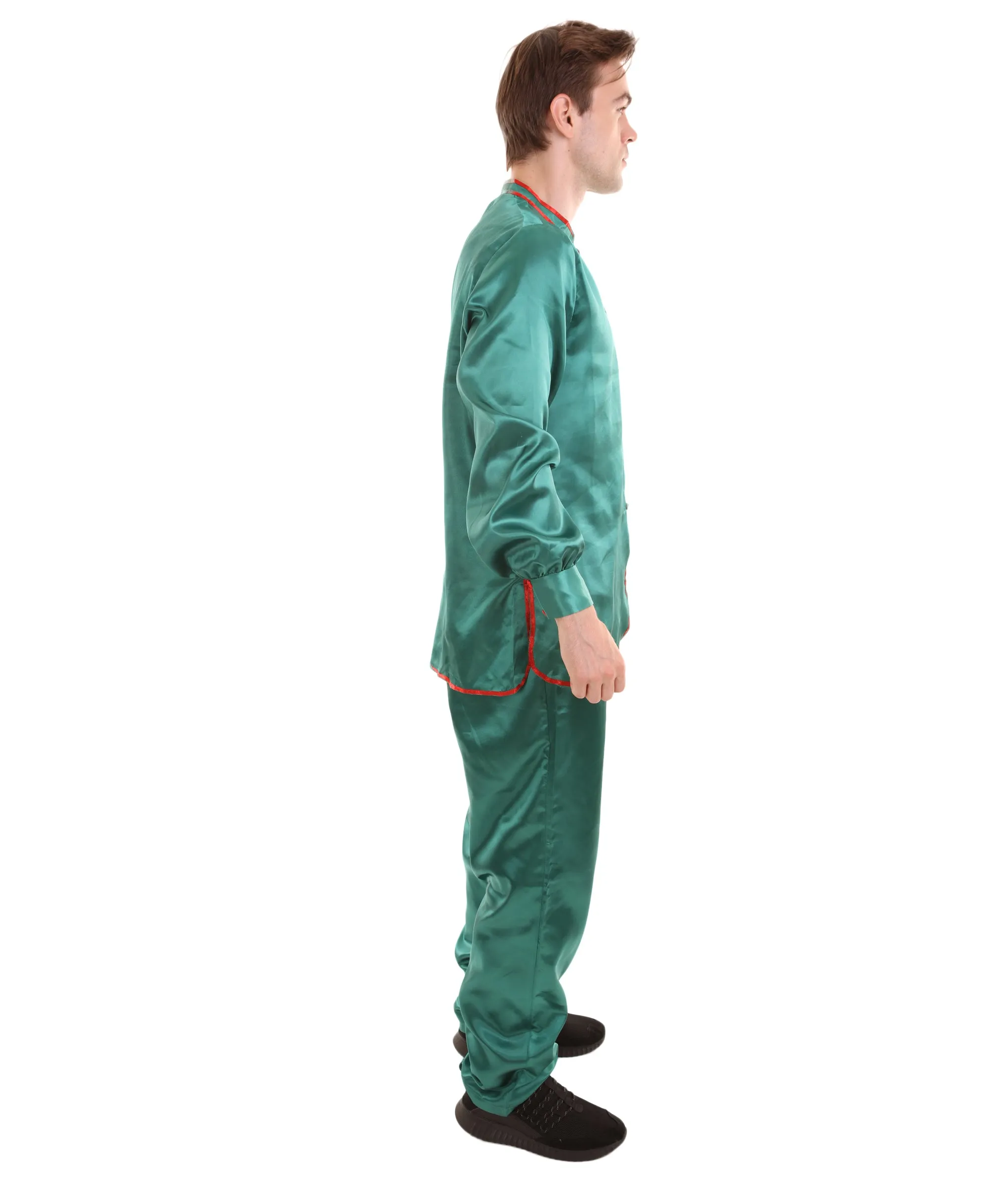 Adult Men's Chinese Traditional Kung Fu Costume | Multiple Color Options Cosplay Costume