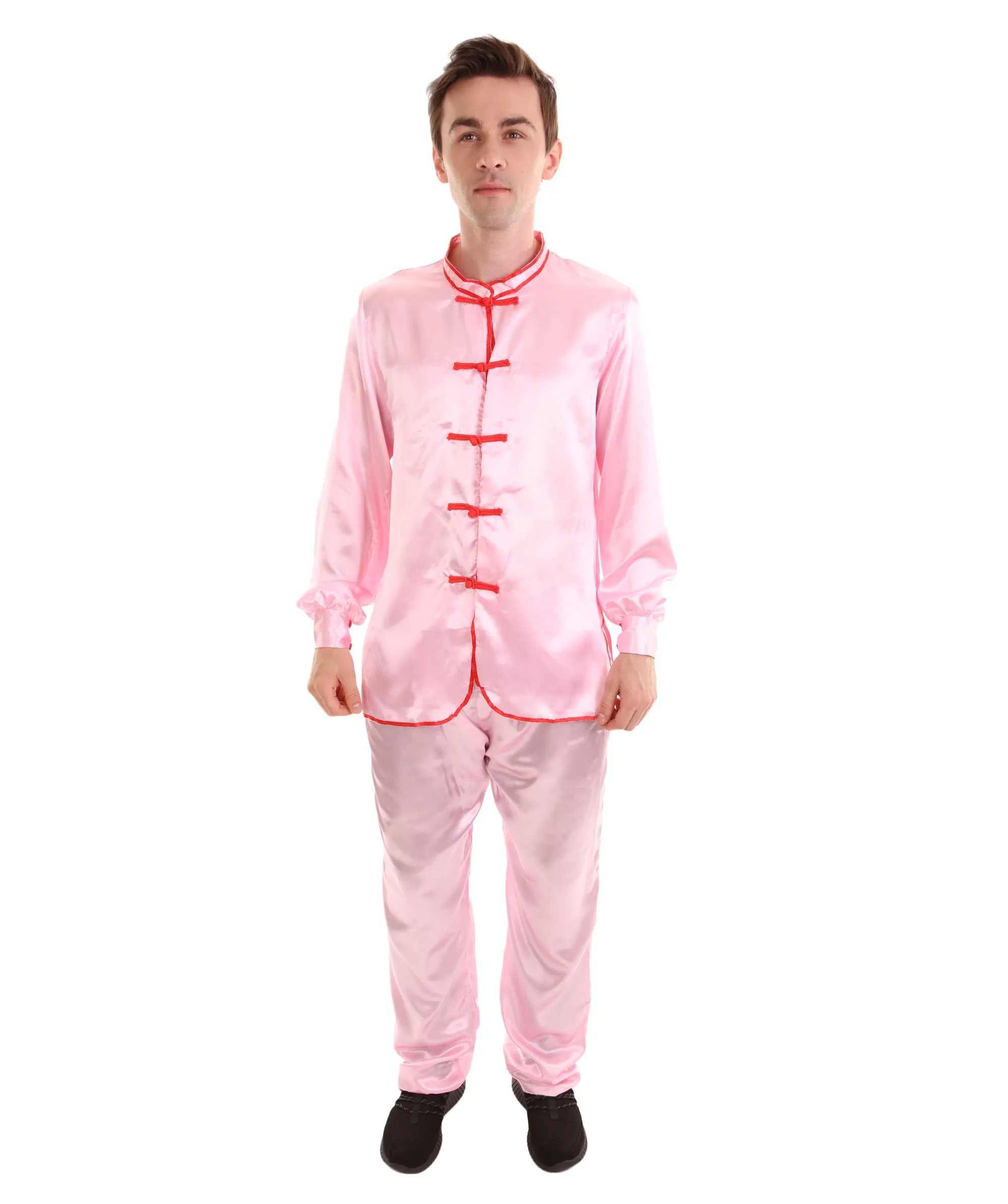 Adult Men's Chinese Traditional Kung Fu Costume | Multiple Color Options Cosplay Costume