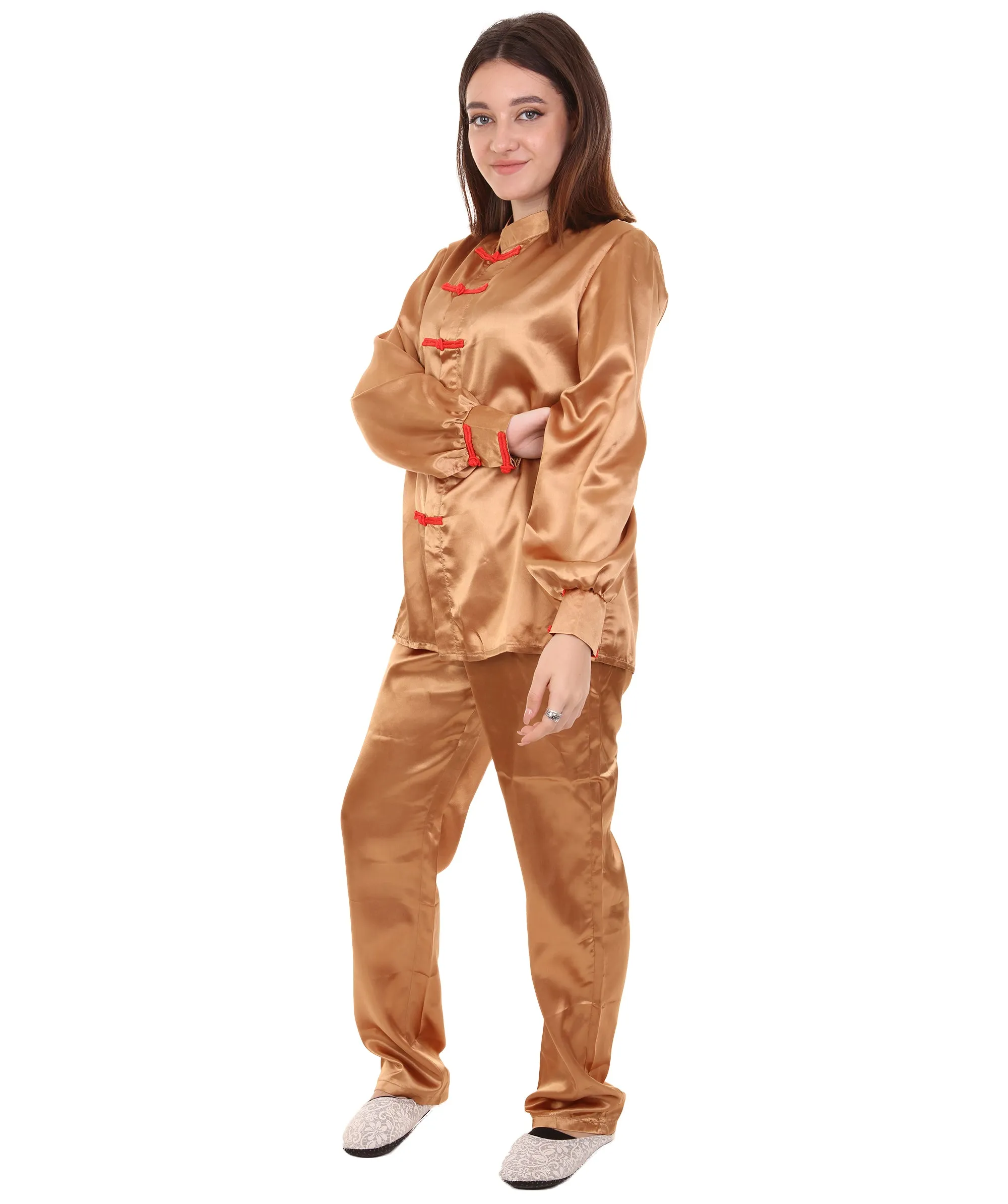 Adult Women's Chinese Traditional Kung Fu Costume | Multiple Color Options Cosplay Costume