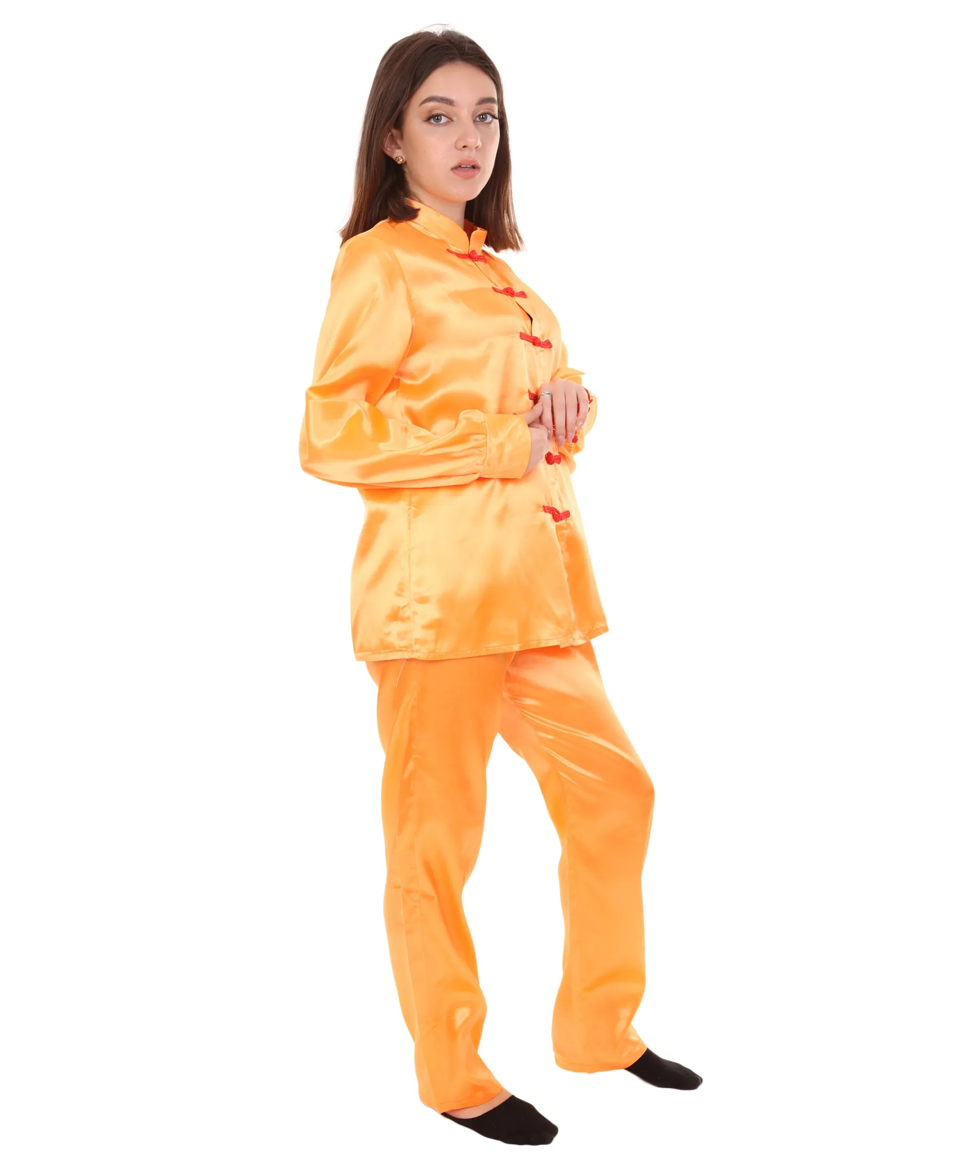 Adult Women's Chinese Traditional Kung Fu Costume | Multiple Color Options Cosplay Costume