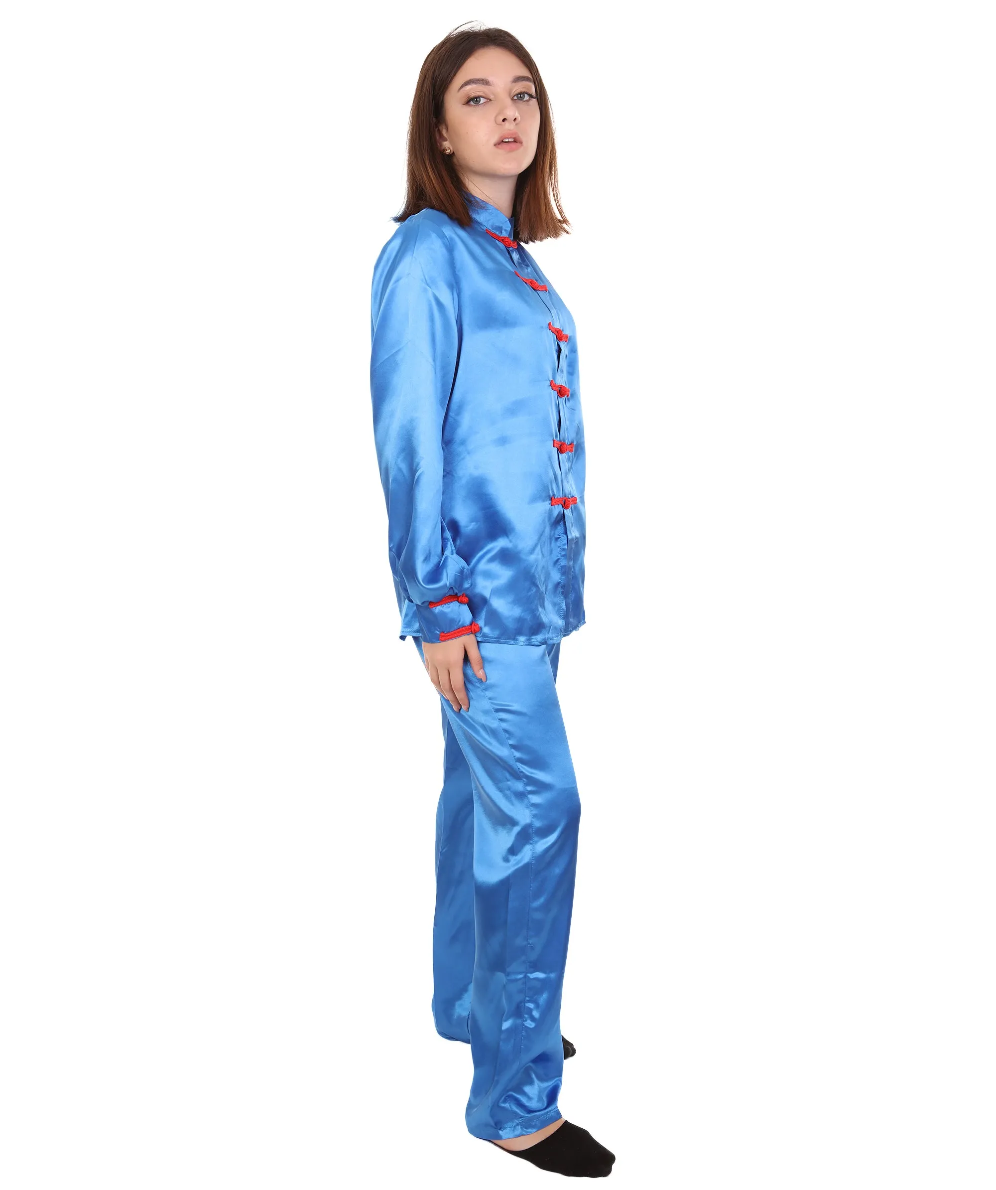 Adult Women's Chinese Traditional Kung Fu Costume | Multiple Color Options Cosplay Costume