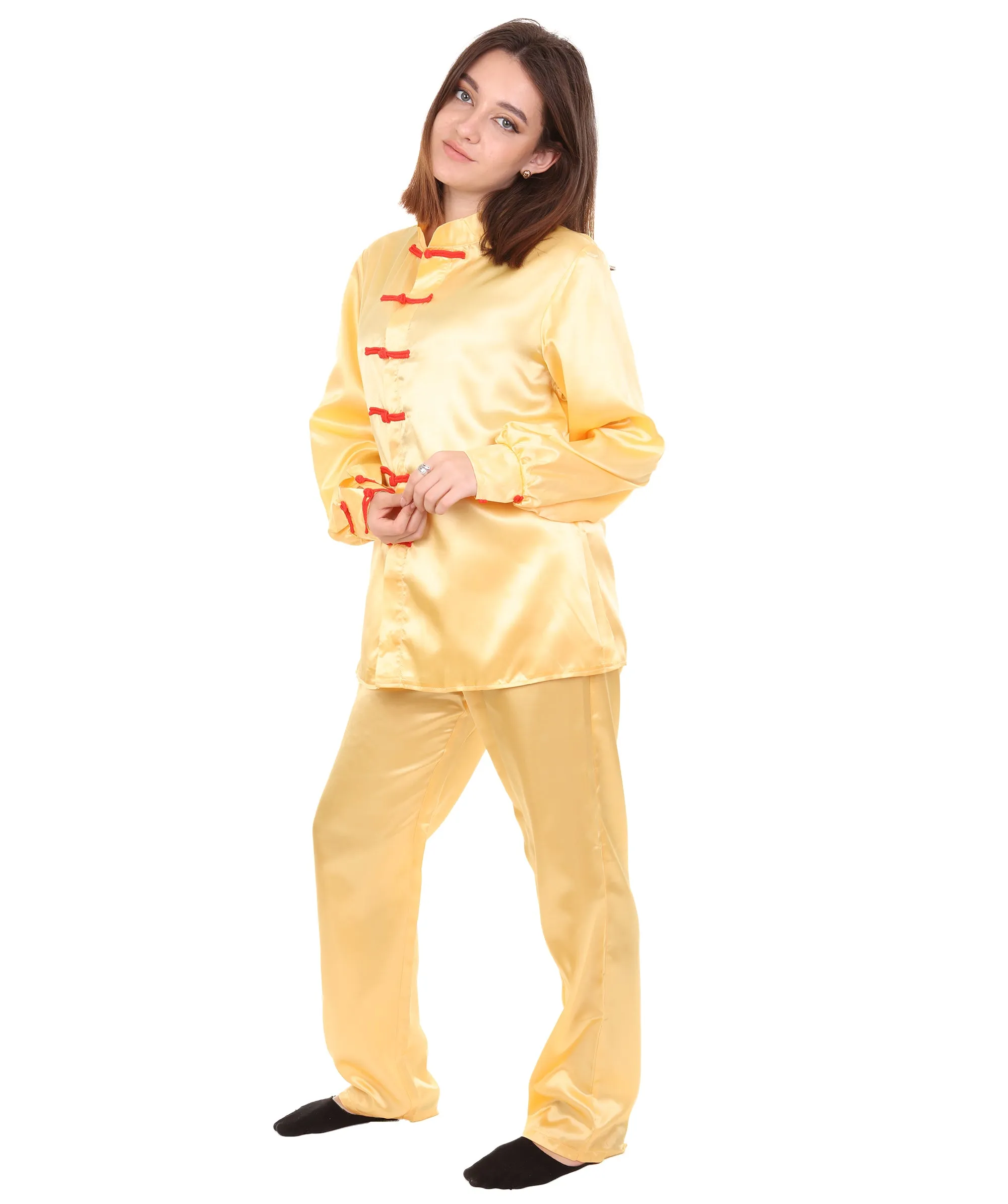 Adult Women's Chinese Traditional Kung Fu Costume | Multiple Color Options Cosplay Costume