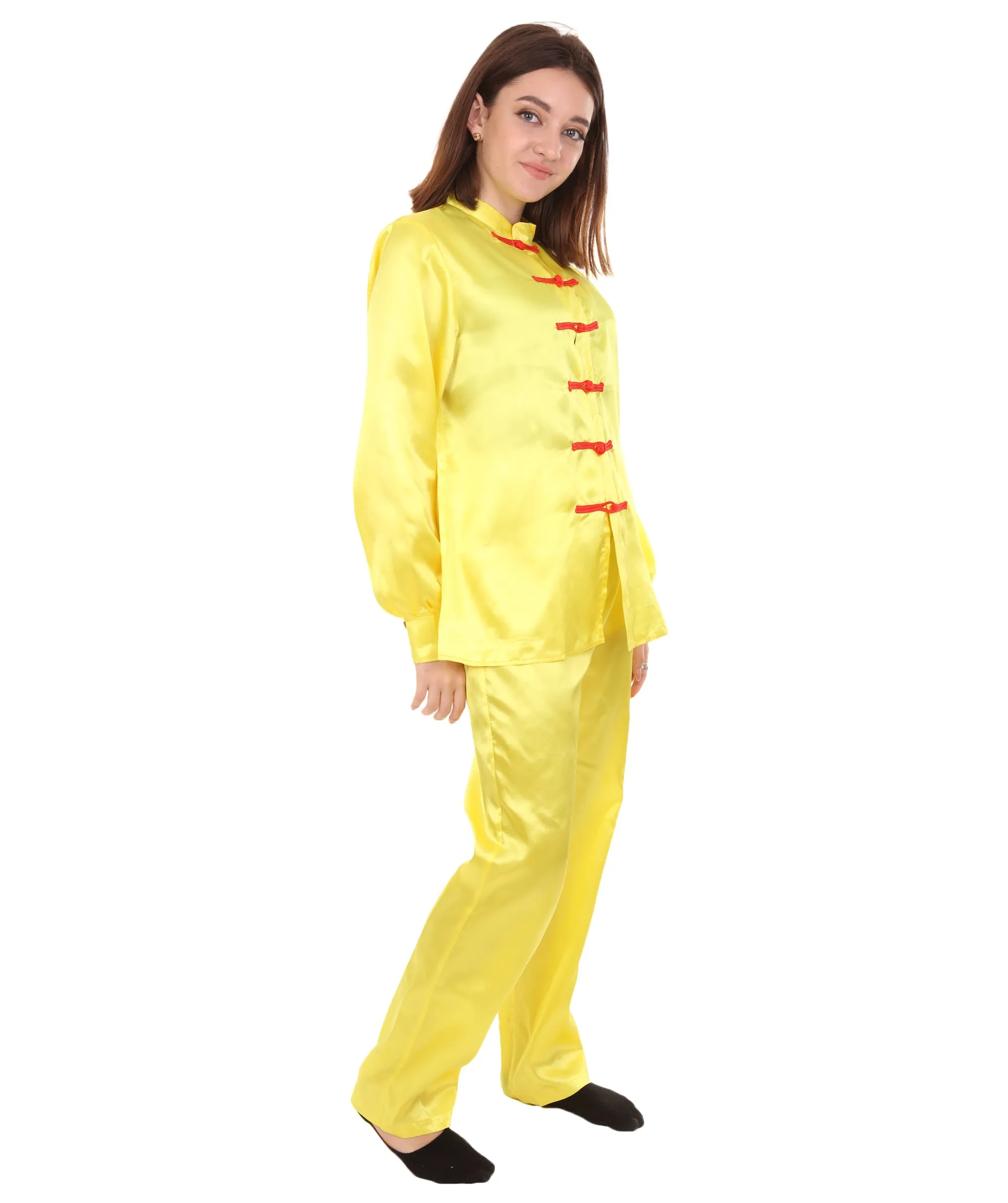 Adult Women's Chinese Traditional Kung Fu Costume | Multiple Color Options Cosplay Costume