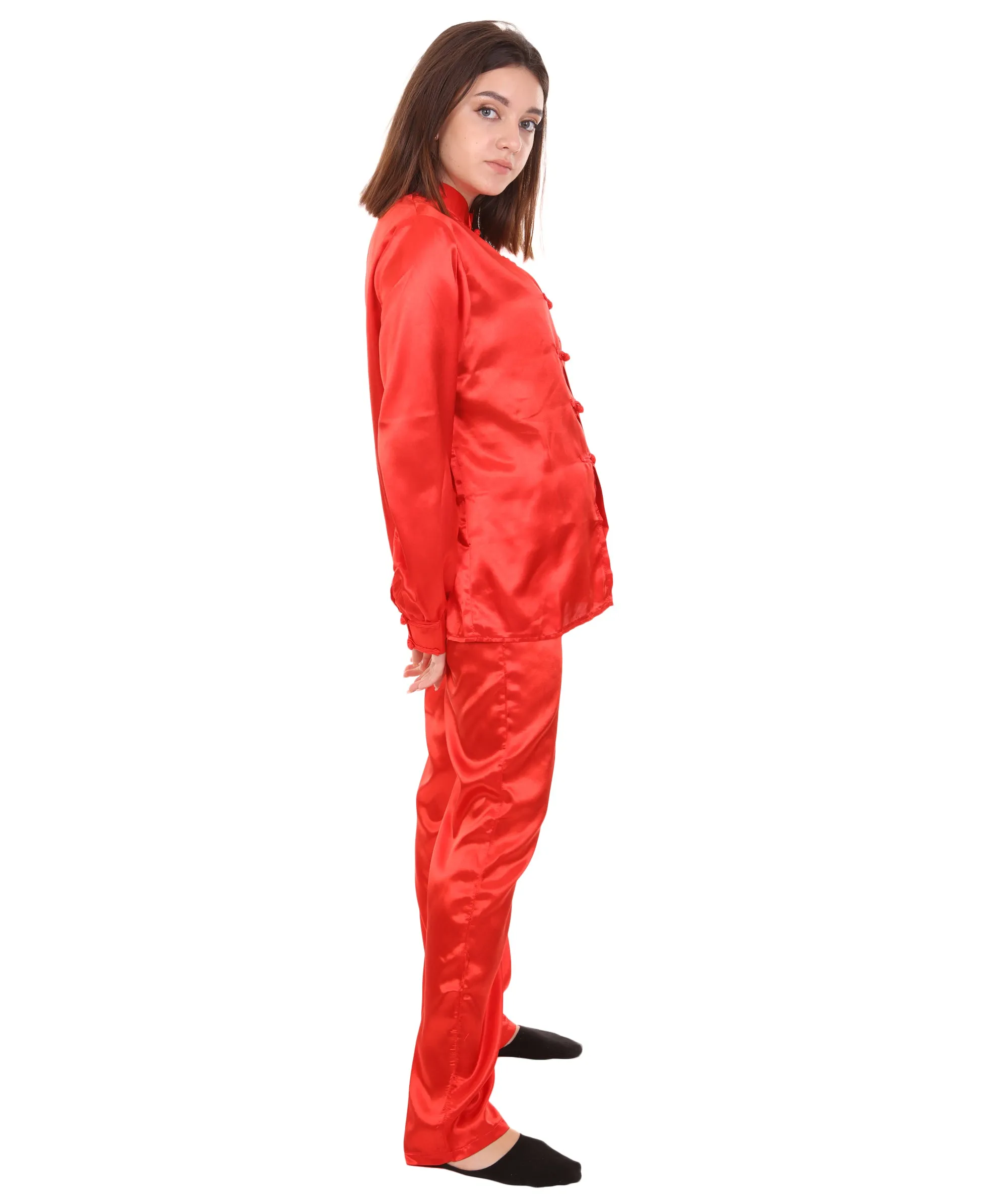 Adult Women's Chinese Traditional Kung Fu Costume | Multiple Color Options Cosplay Costume