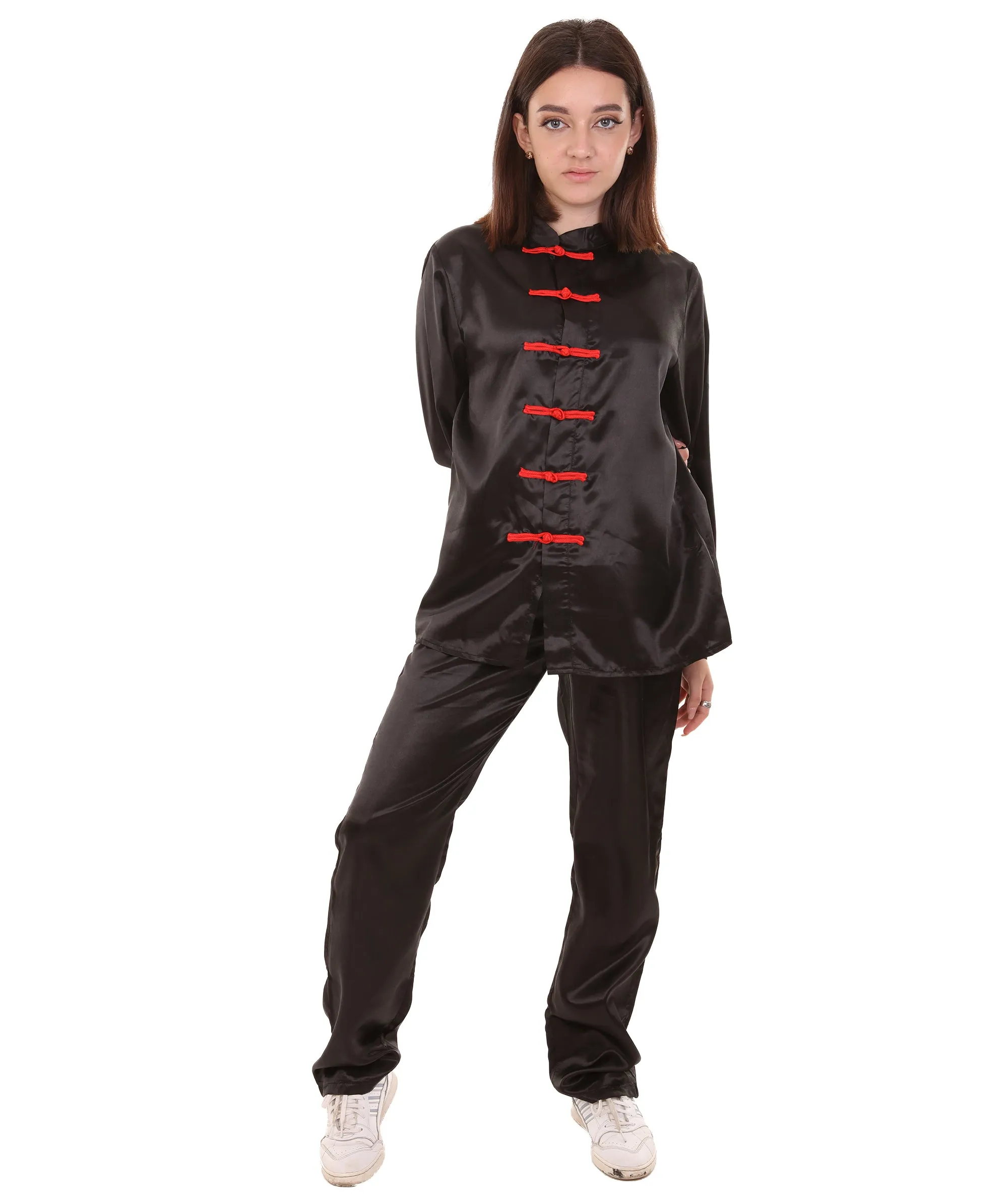 Adult Women's Chinese Traditional Kung Fu Costume | Multiple Color Options Cosplay Costume