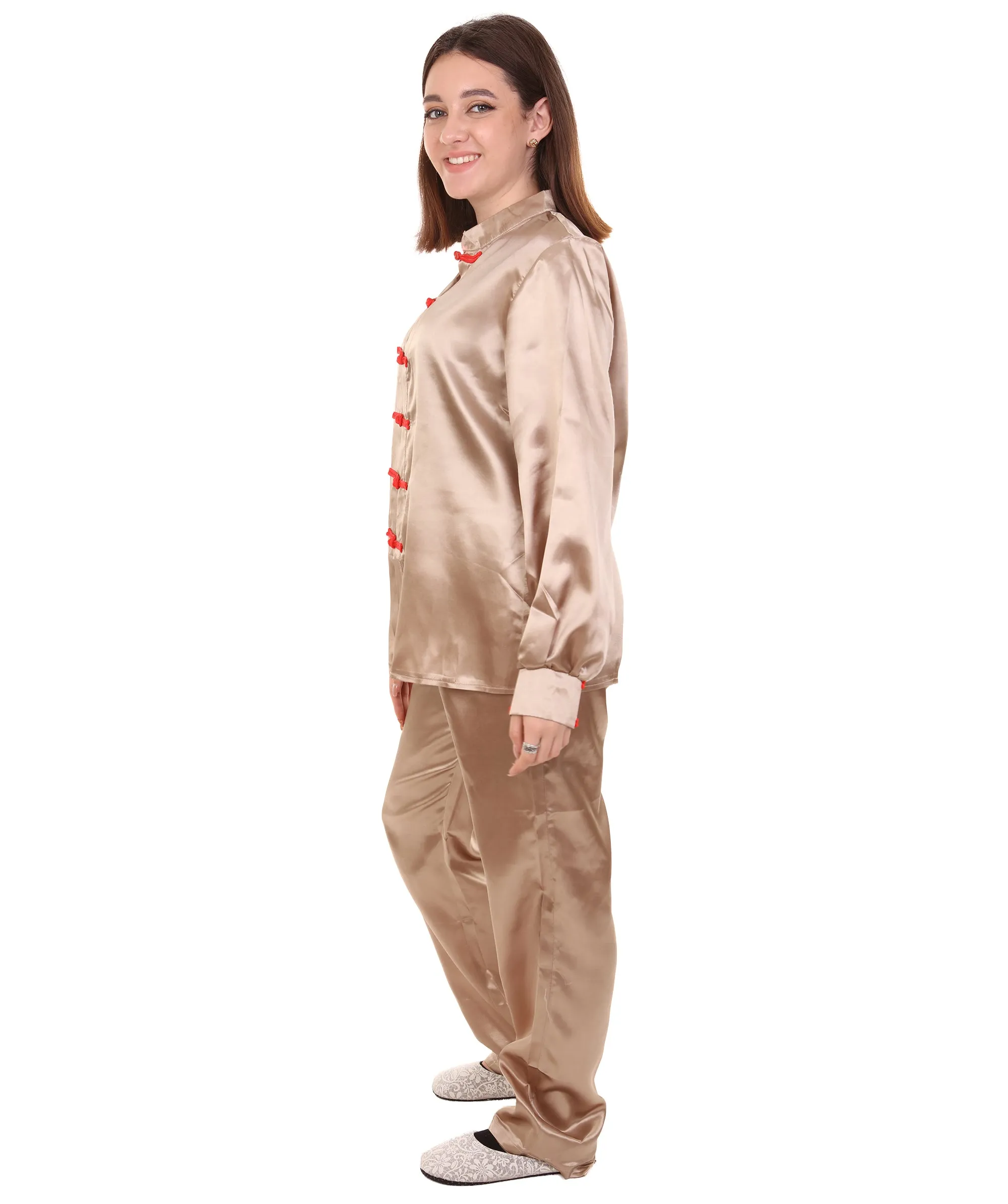 Adult Women's Chinese Traditional Kung Fu Costume | Multiple Color Options Cosplay Costume