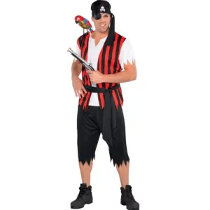 Ahoy Matey Pirate Costume - Men's