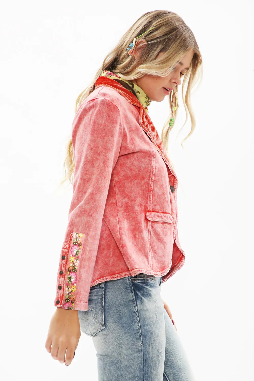 Aratta Colonel Jacket Raspberry