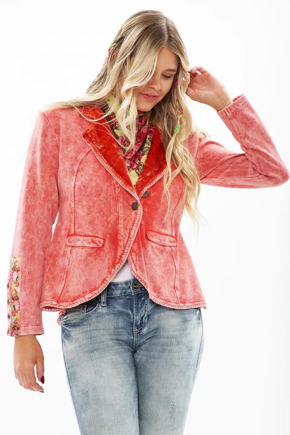 Aratta Colonel Jacket Raspberry