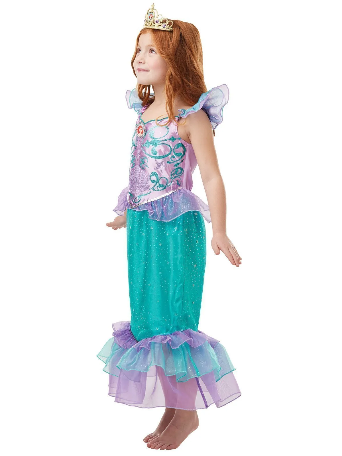 Ariel Glitter & Sparkle Costume for Kids - Disney The Little Mermaid