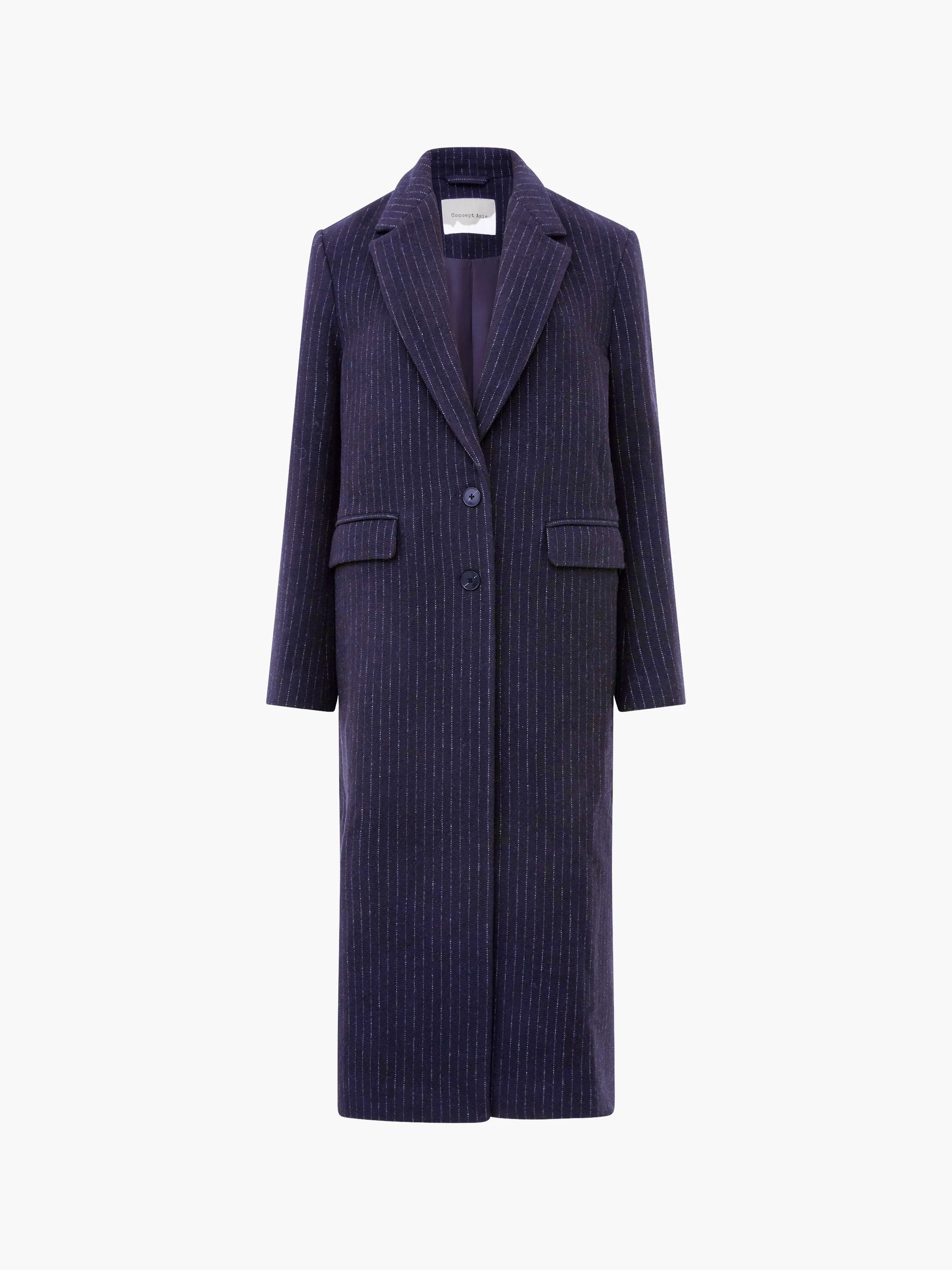 Arlana Pinstripe Coat