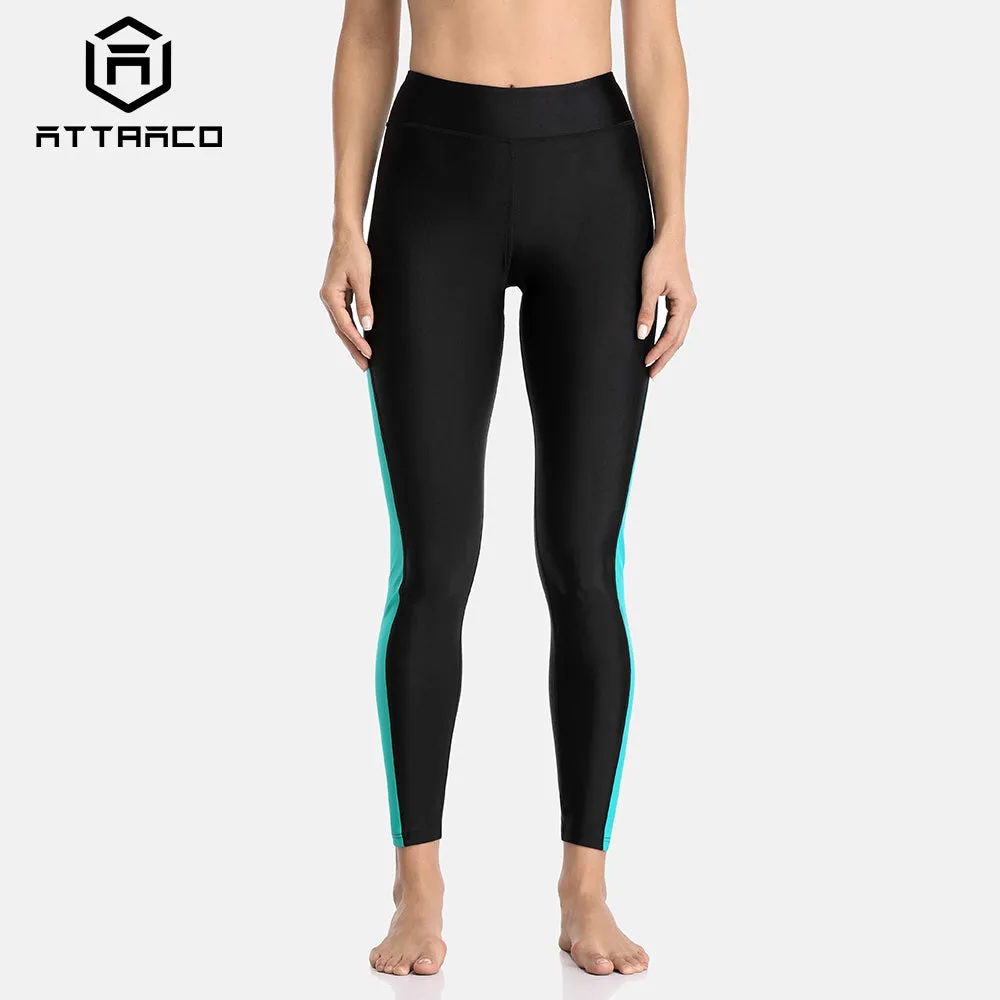 ATTRACO  Women's High Waist Swim Pants - Protective Swim Wear