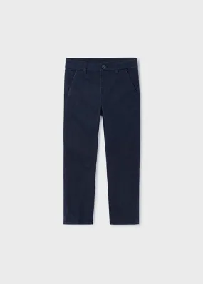 AW24 Mayoral Boys Navy Blue Chinos 513