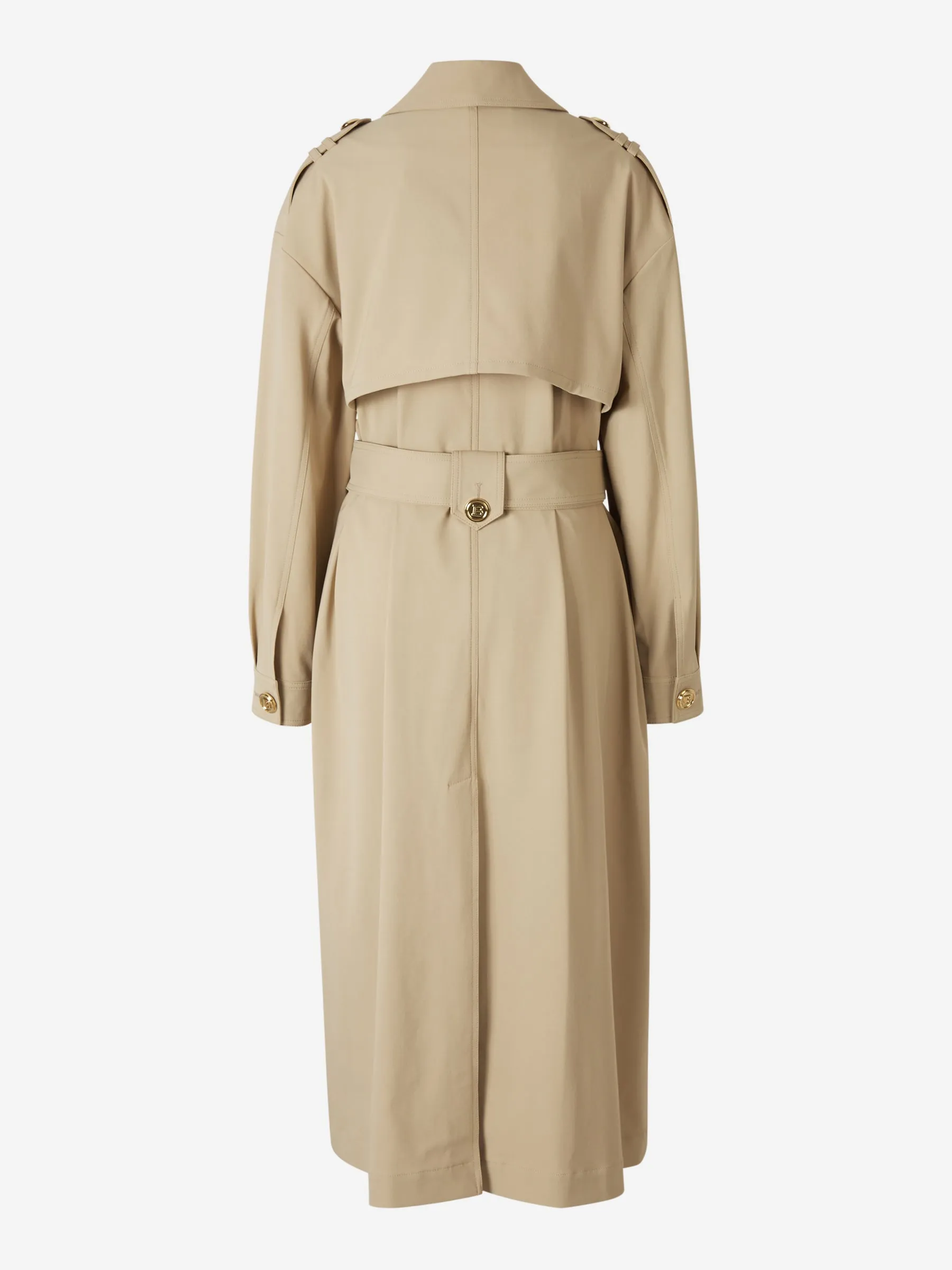 Balmain Belted Trench Coat