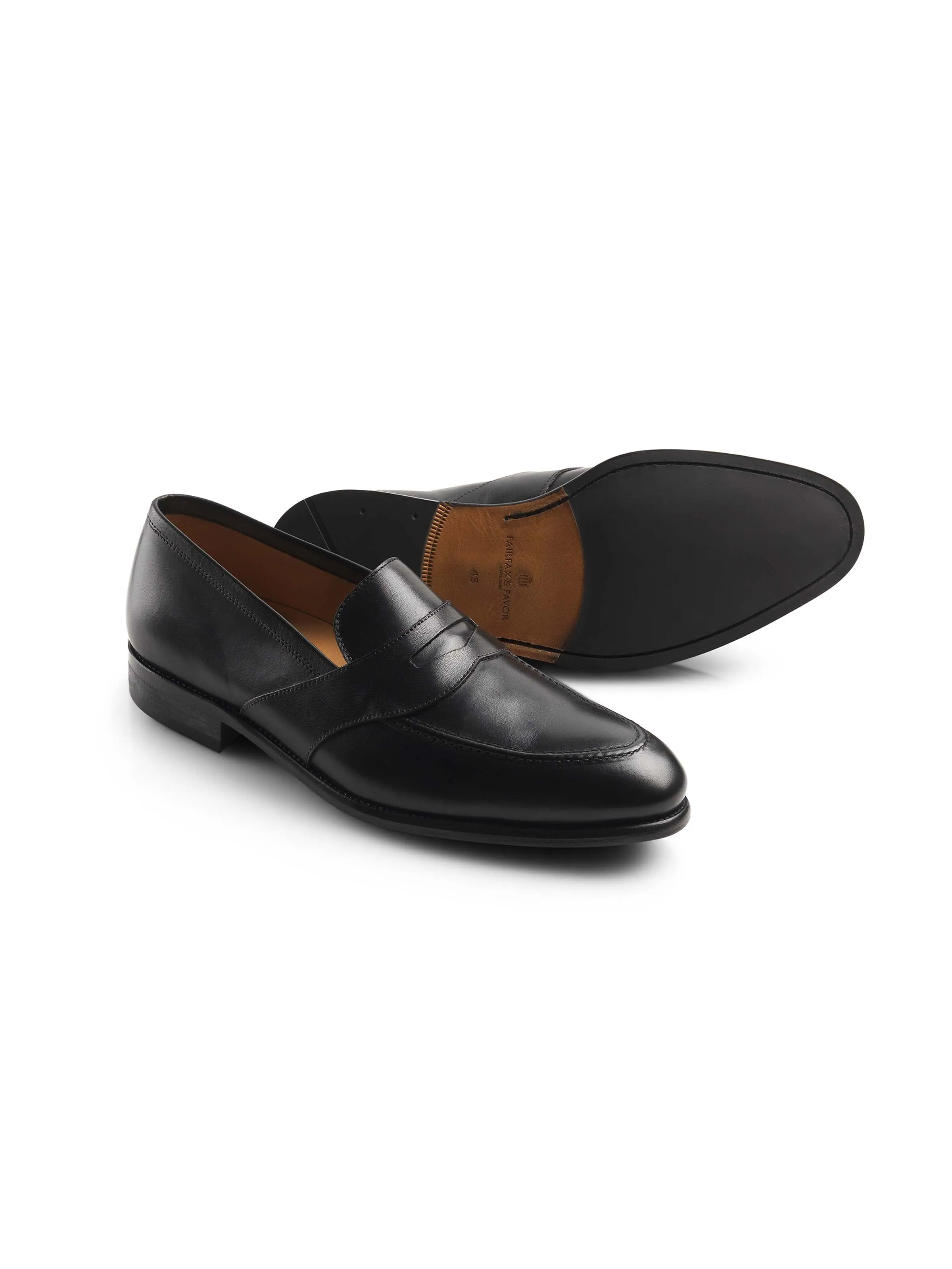 Balmoral - Black Leather