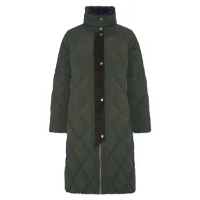 Barbour Bearnie Puffer Ladies Quilt Jacket - Olive/Ancient