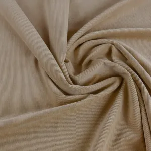 Beige Corduroy Fabric 99847