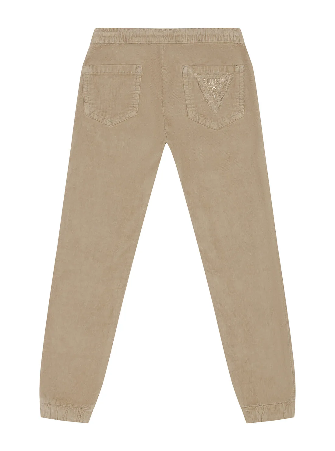 Beige Corduroy Jogger Pants (2-7)