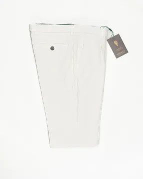 Berwich Garment Dyed Heavy Cotton Chinos / Latte