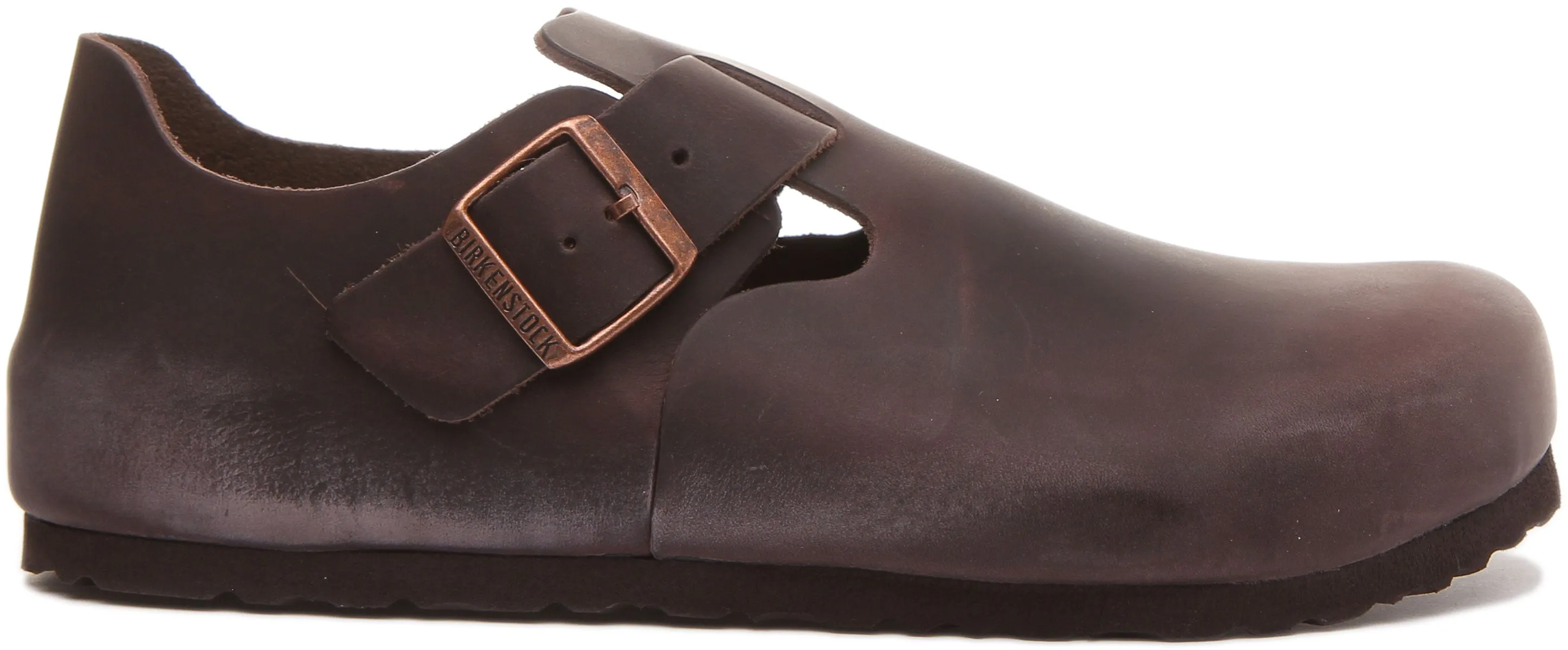 Birkenstock London Bs In Dark Brown For Men | Regular Fit