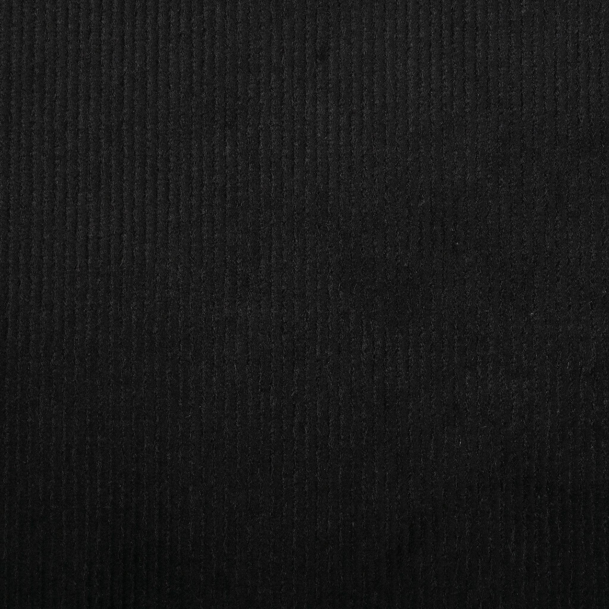 Black Corduroy Fabric 3879