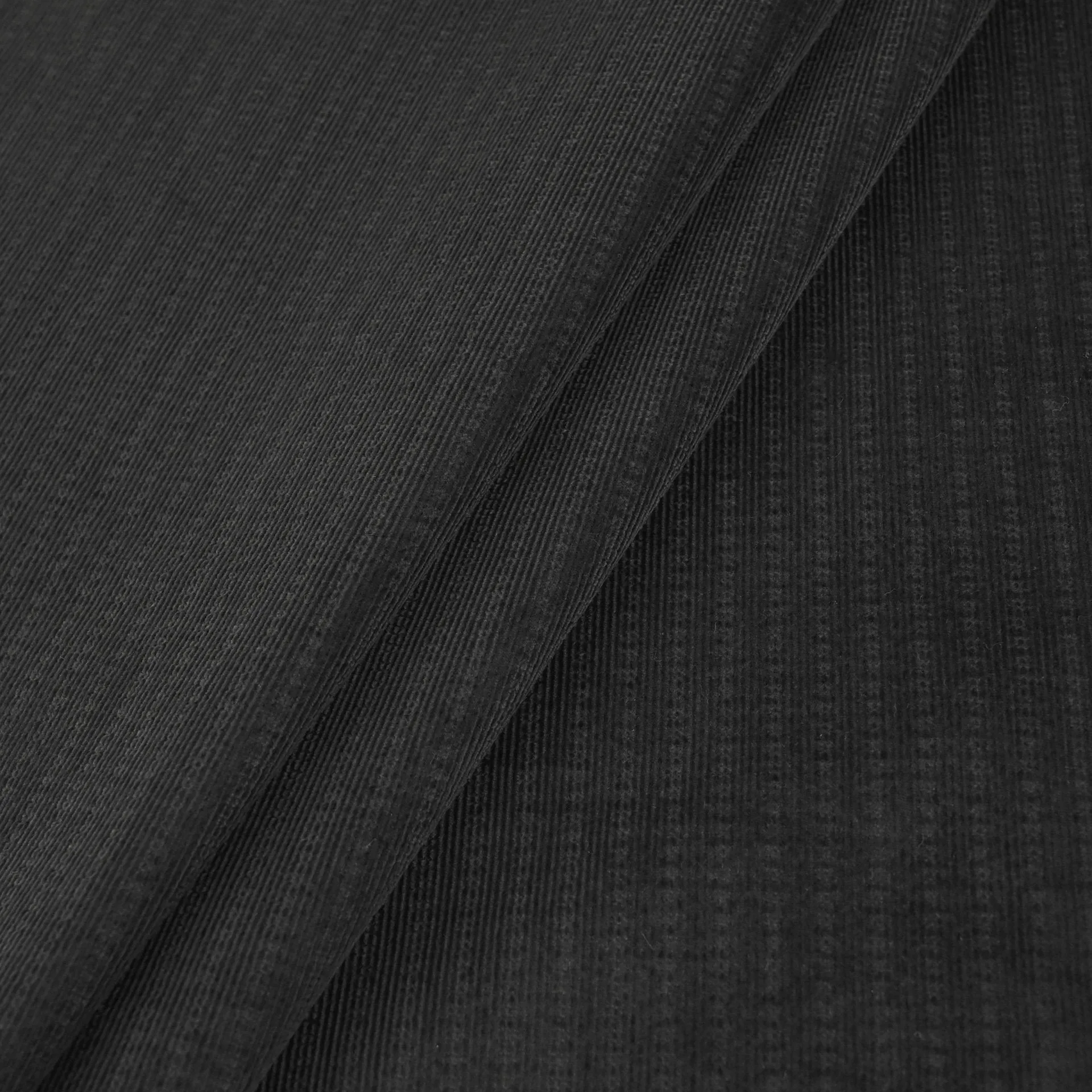 Black Corduroy Fabric 96320