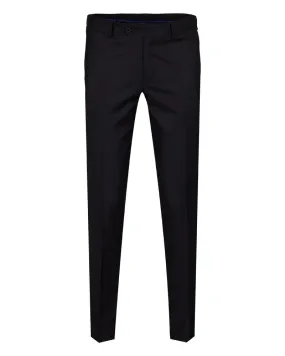 Black Plain Suit Trouser