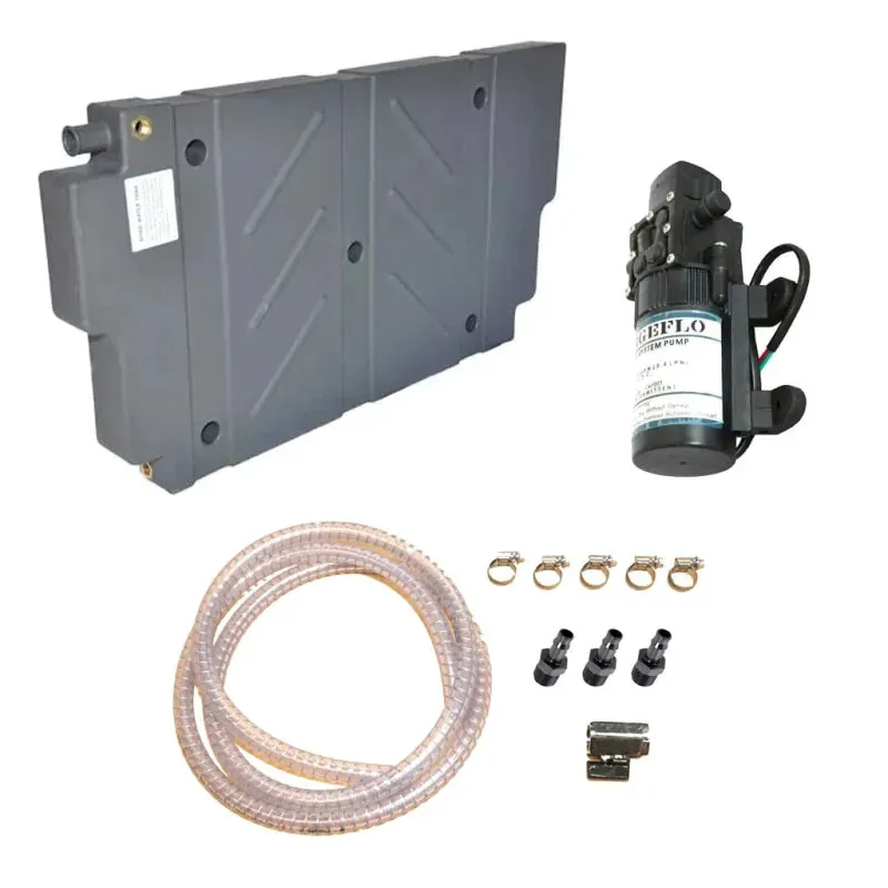 Boab 45L Water Tank Vertical/Flat With Pump & Hose Kit