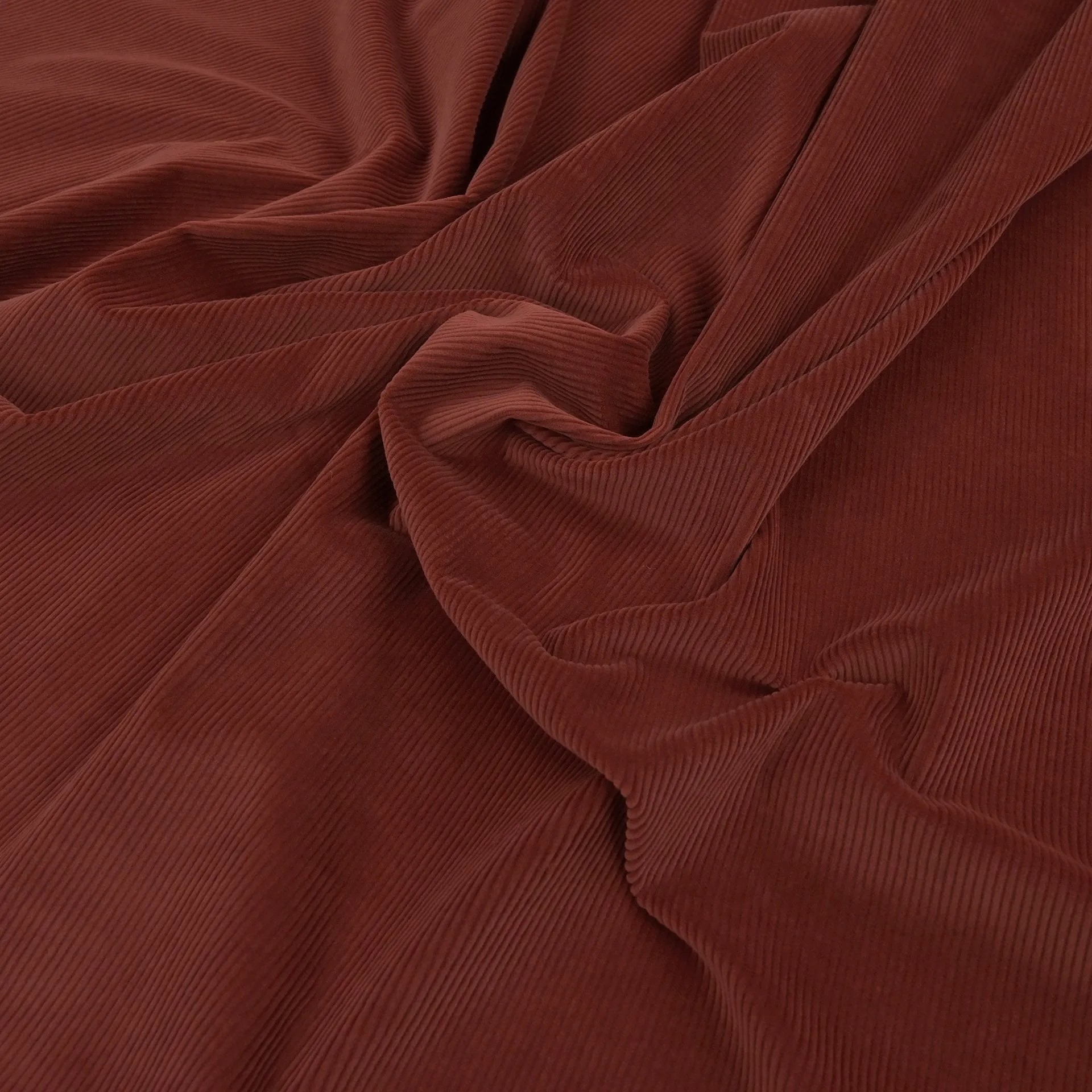 Brick Red Stretch Corduroy 99213