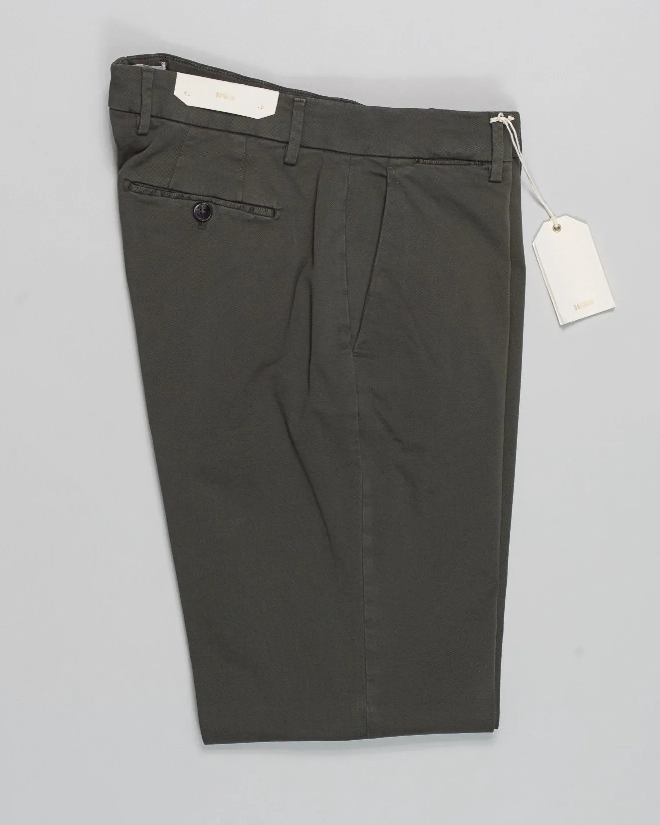 Briglia Soho Garment Dyed Chinos / Army Green