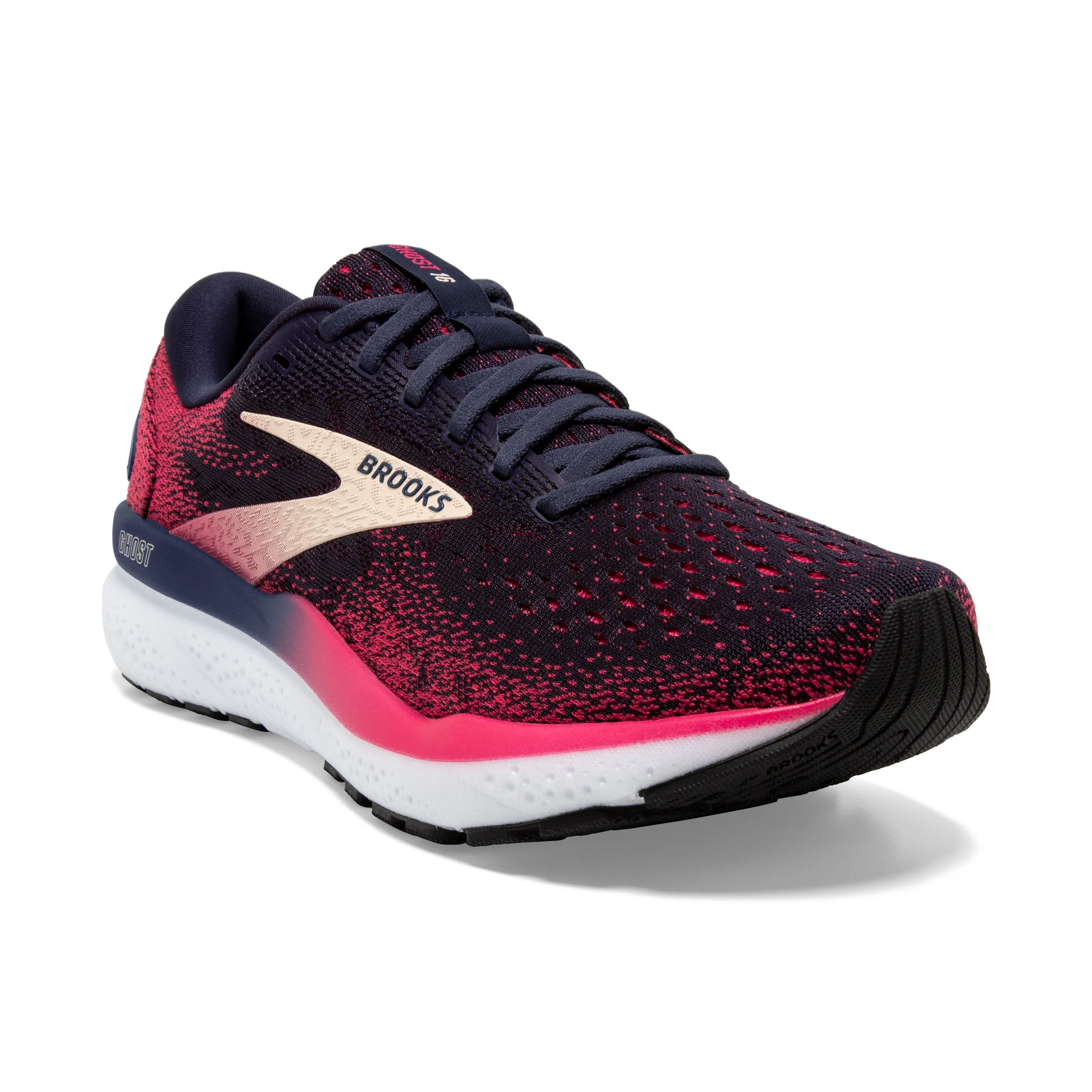 Brooks | Ghost 16 | Women's | Peacoat/Raspberry/Apricot