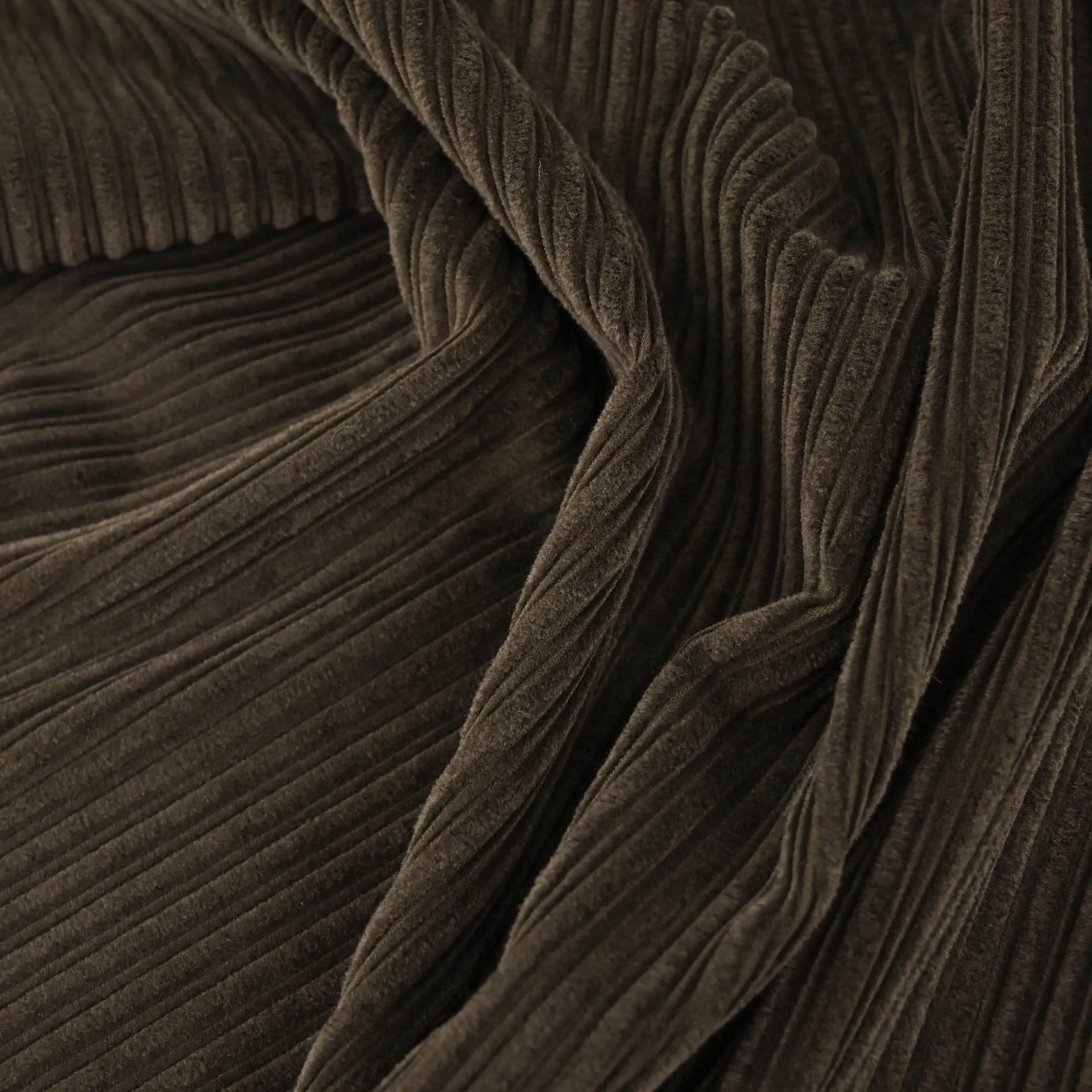 Brown Corduroy Fabric 96322