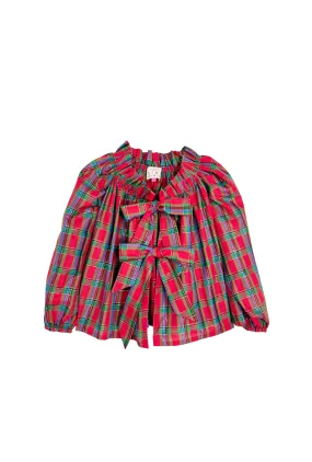 Buru   Pencil & Paper Co. Bettie Ann Blouse - Shimmer Tartan