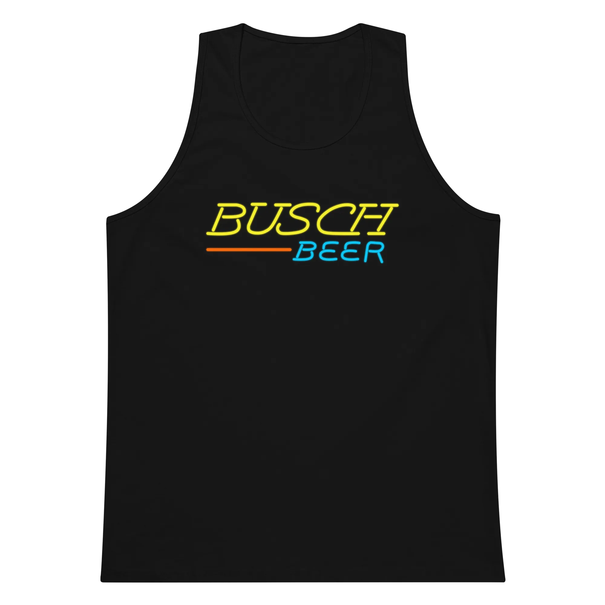 Busch Beer Neon Sign Tank Top