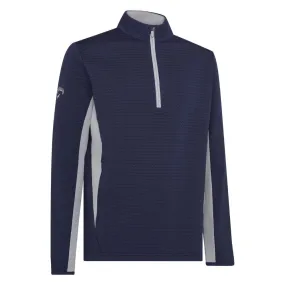 Callaway Textured 1/4 Zip Golf Pullover Top CGKFE026 2024 - Peacoat