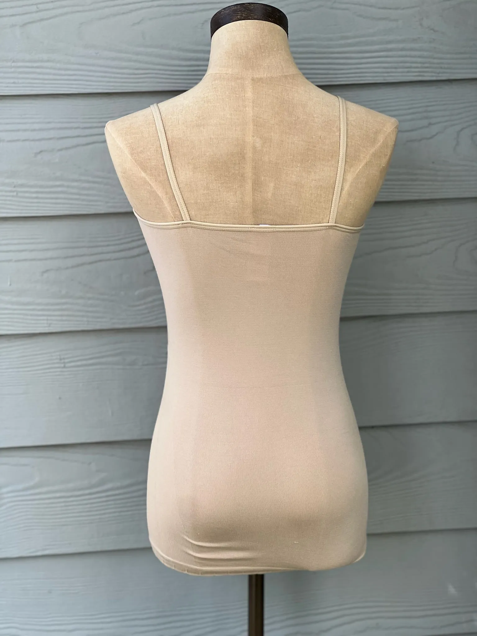 CAMISOLE W/ SIDE RIBBING (NUDE)