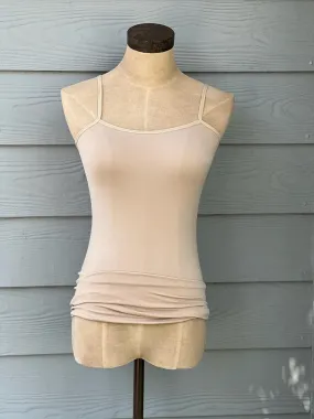 CAMISOLE W/ SIDE RIBBING (NUDE)