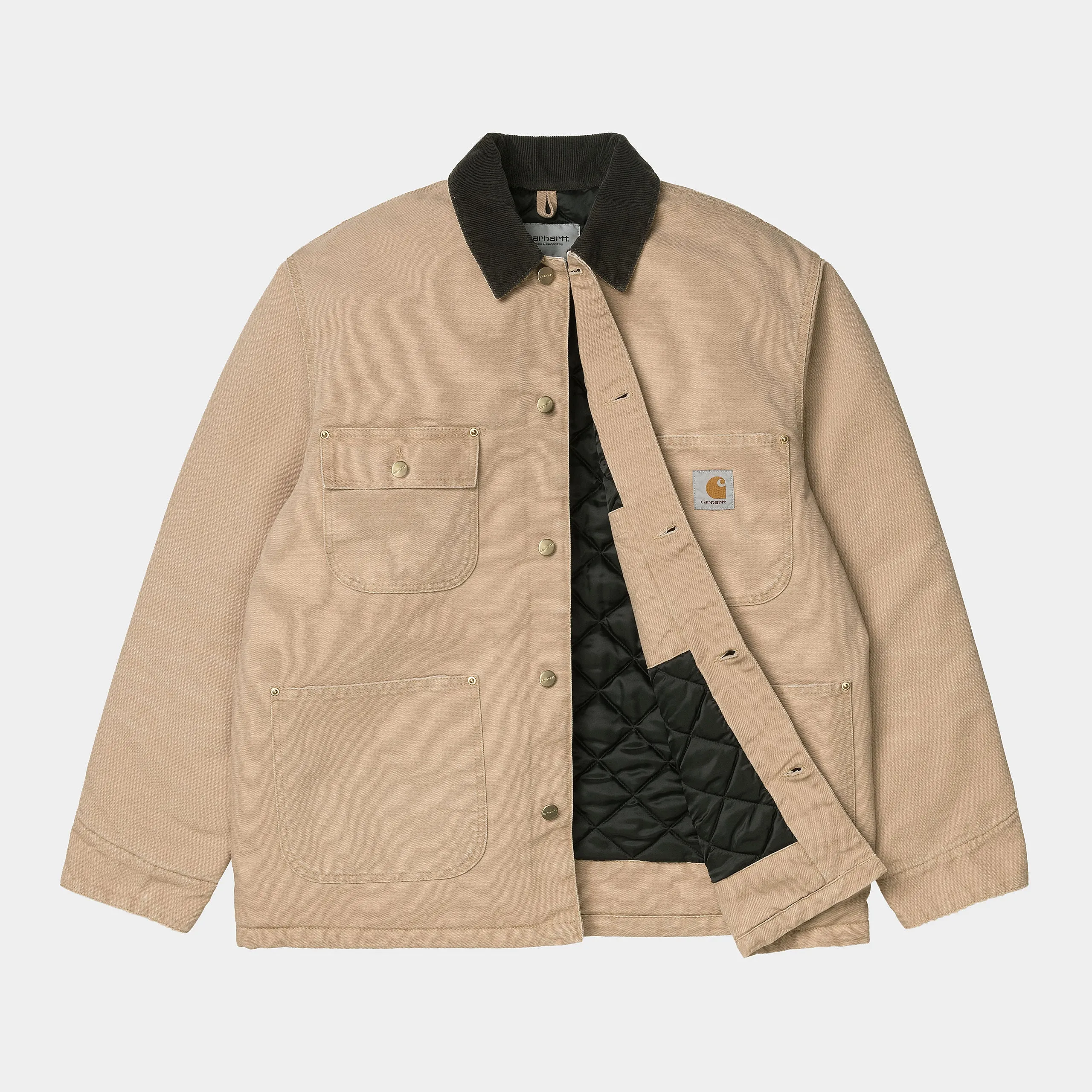 Carhartt WIP - OG Chore Jacket - Dusty Hamilton Brown / Black