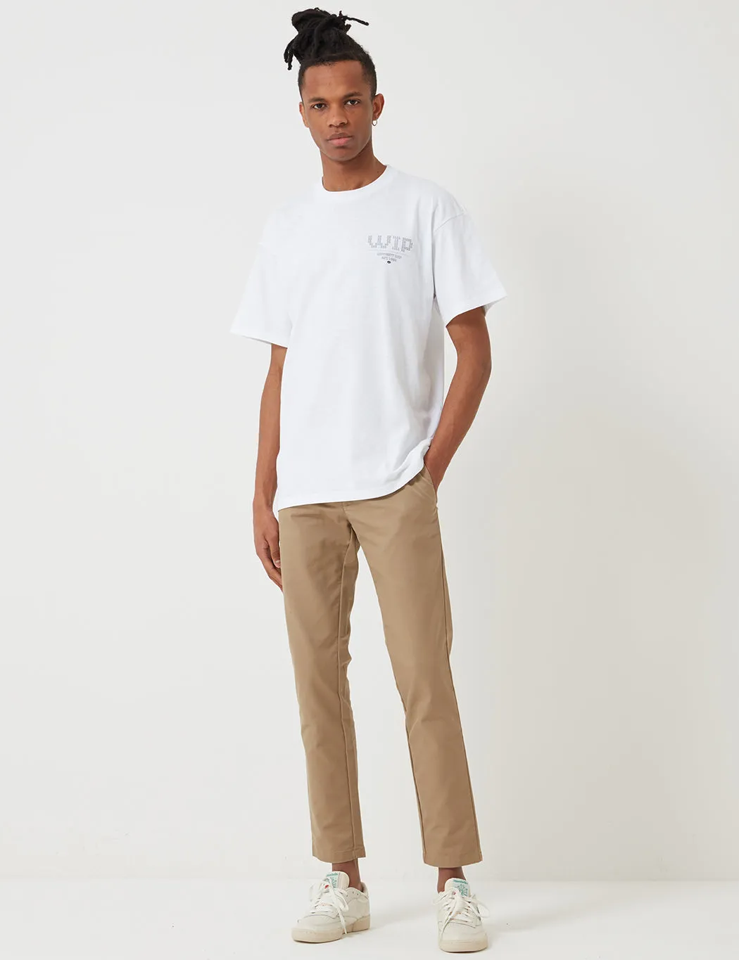 Carhartt-WIP Sid Pant Chino (Slim) - Khaki Leather Rinsed