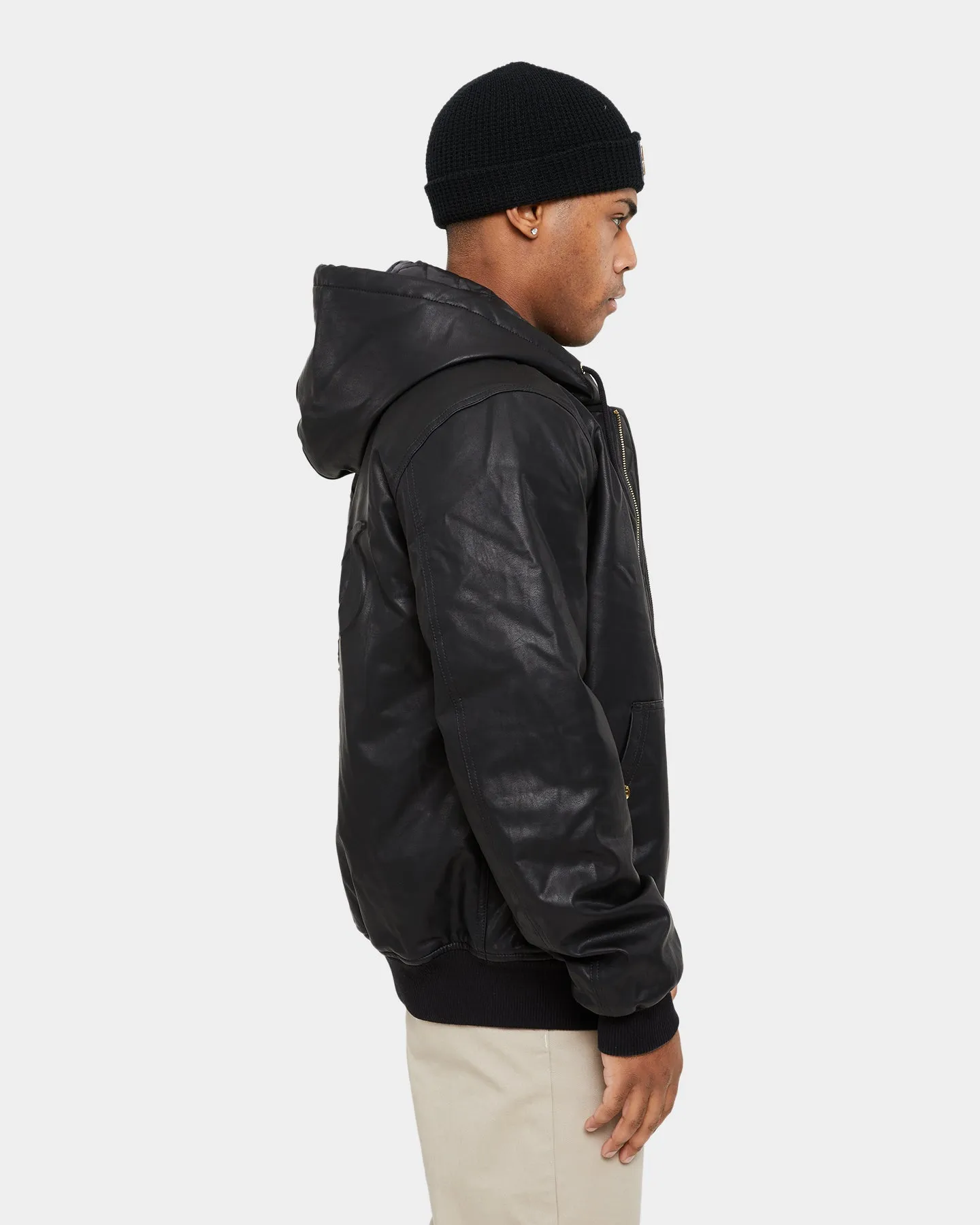 Carré Revolutionnaires PU Jacket Black